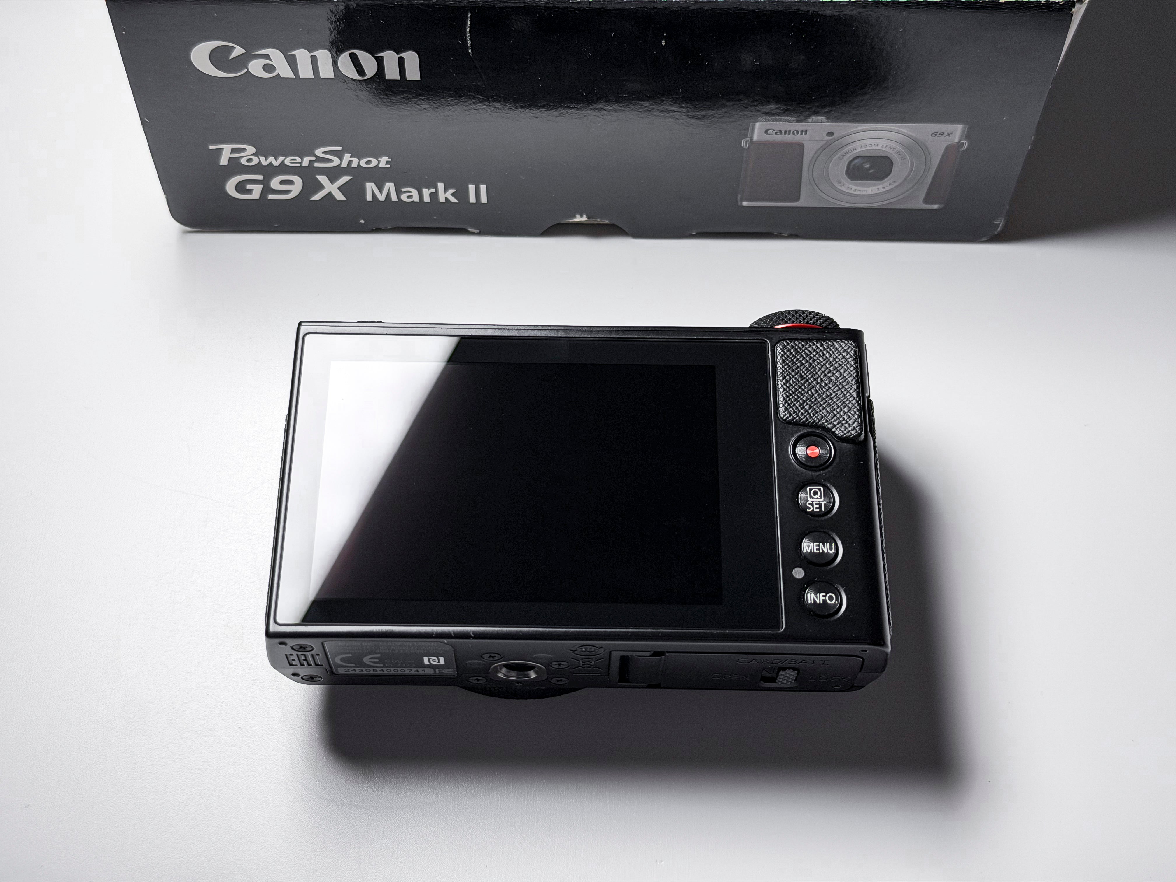 Canon G9X Mark II G9 X Powershot 1 Inch Sensor - 1 Year Warranty MINT