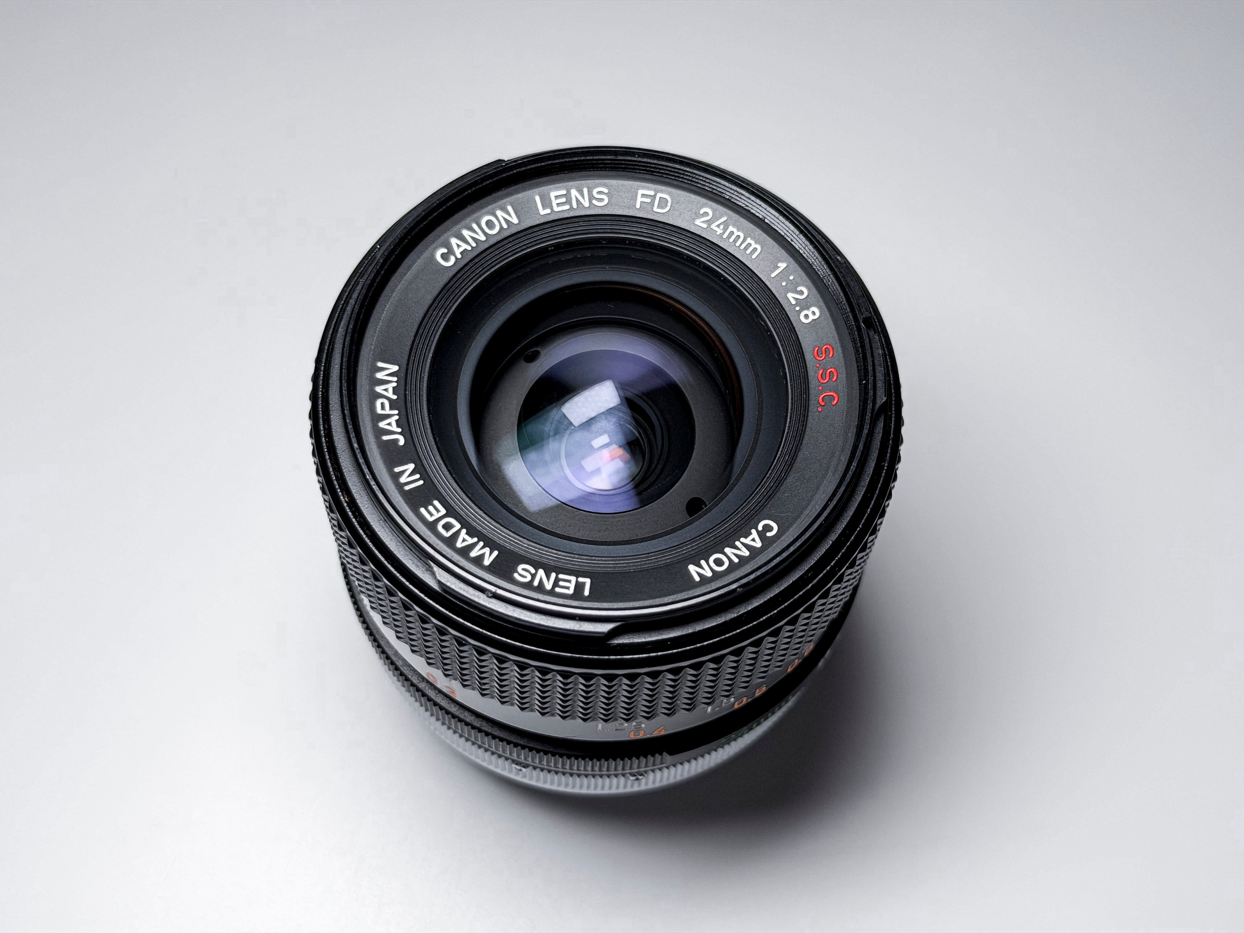 Canon 24mm f/2.8 SSC FD FL Lens - Excellent