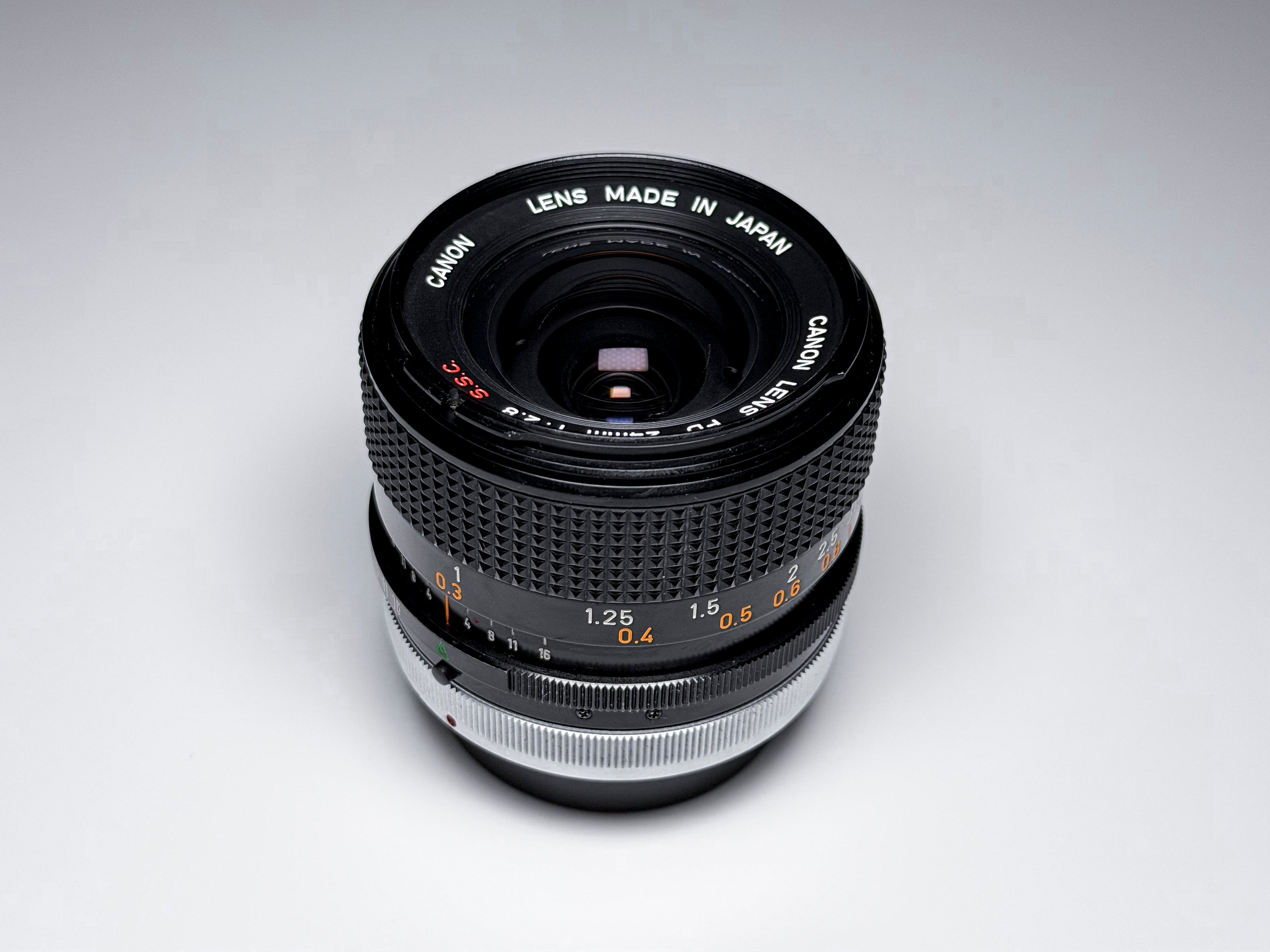 Canon 24mm f/2.8 SSC FD FL Lens - Excellent