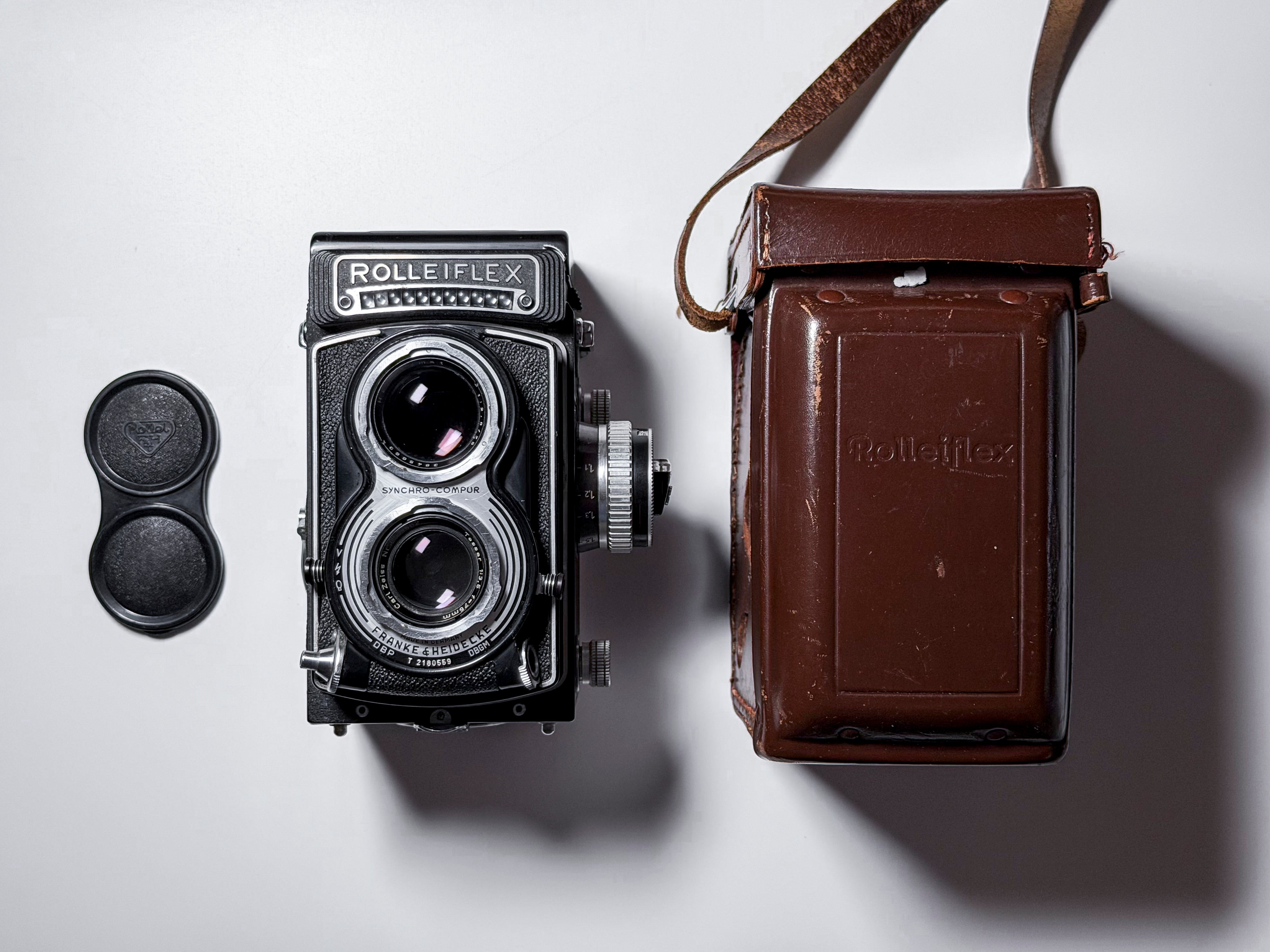 Rolleiflex T 3.5 Tessar Medium Format 120 Film Camera - Film Tested, Excellent