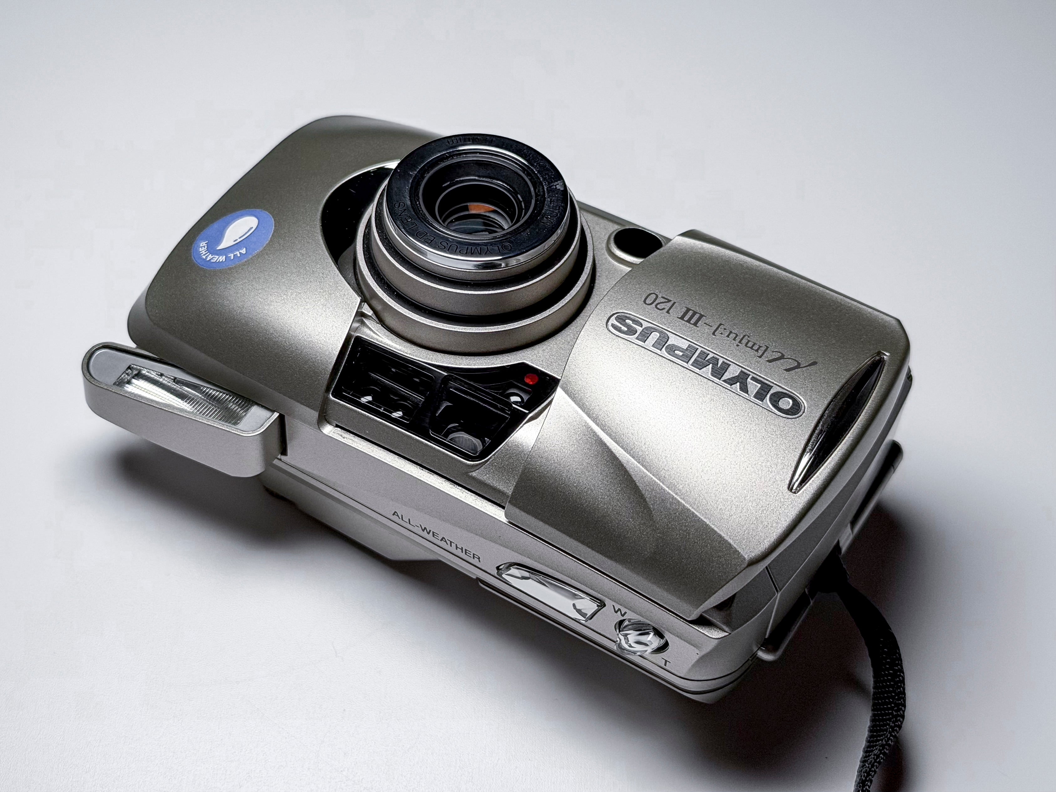 Olympus Mju III 120 35mm Compact Film Camera - Film Tested, Near Mint