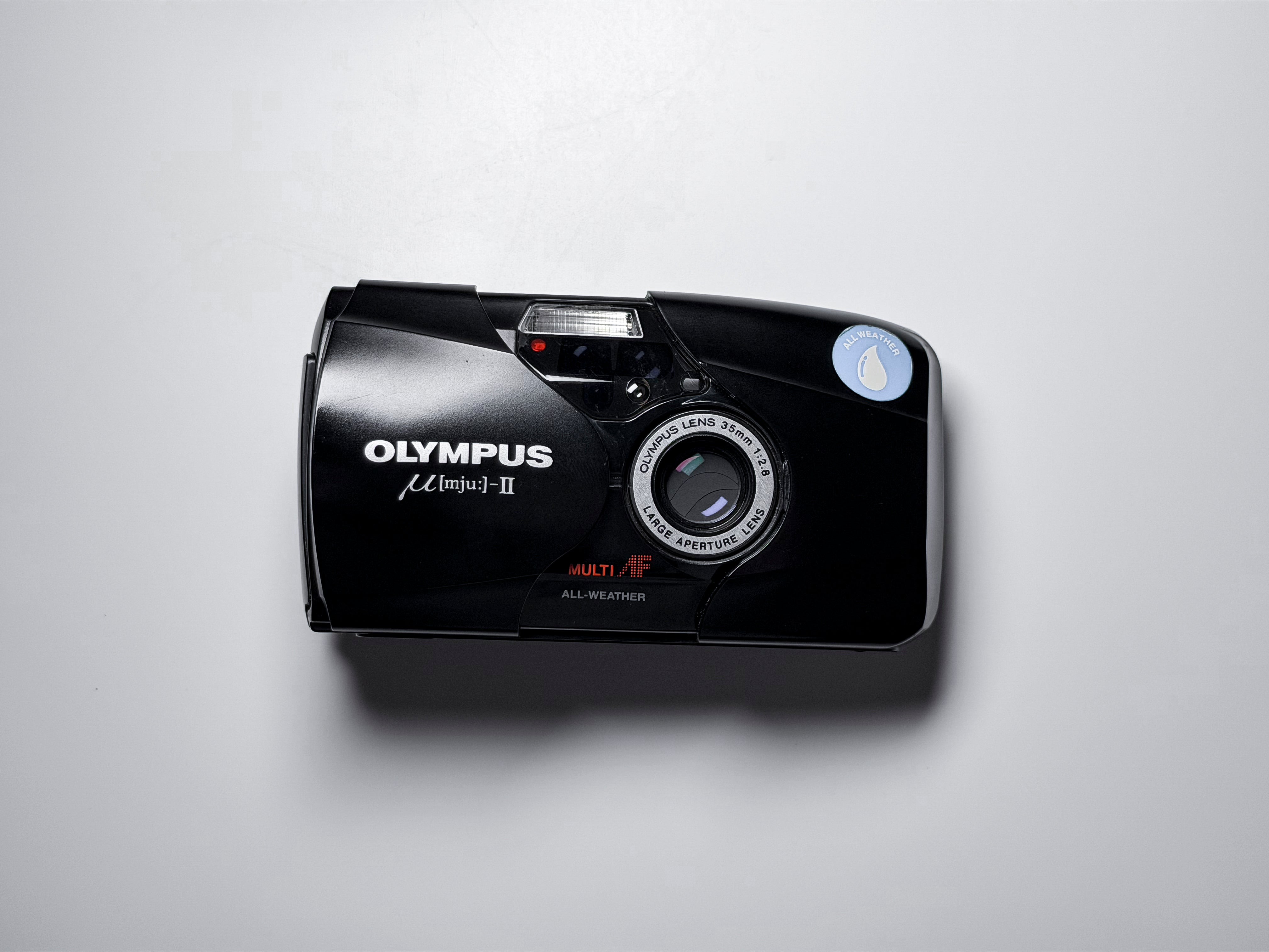 Olympus Mju ii 2 35mm Film Camera - Near Mint, Tested and Perfectly Working