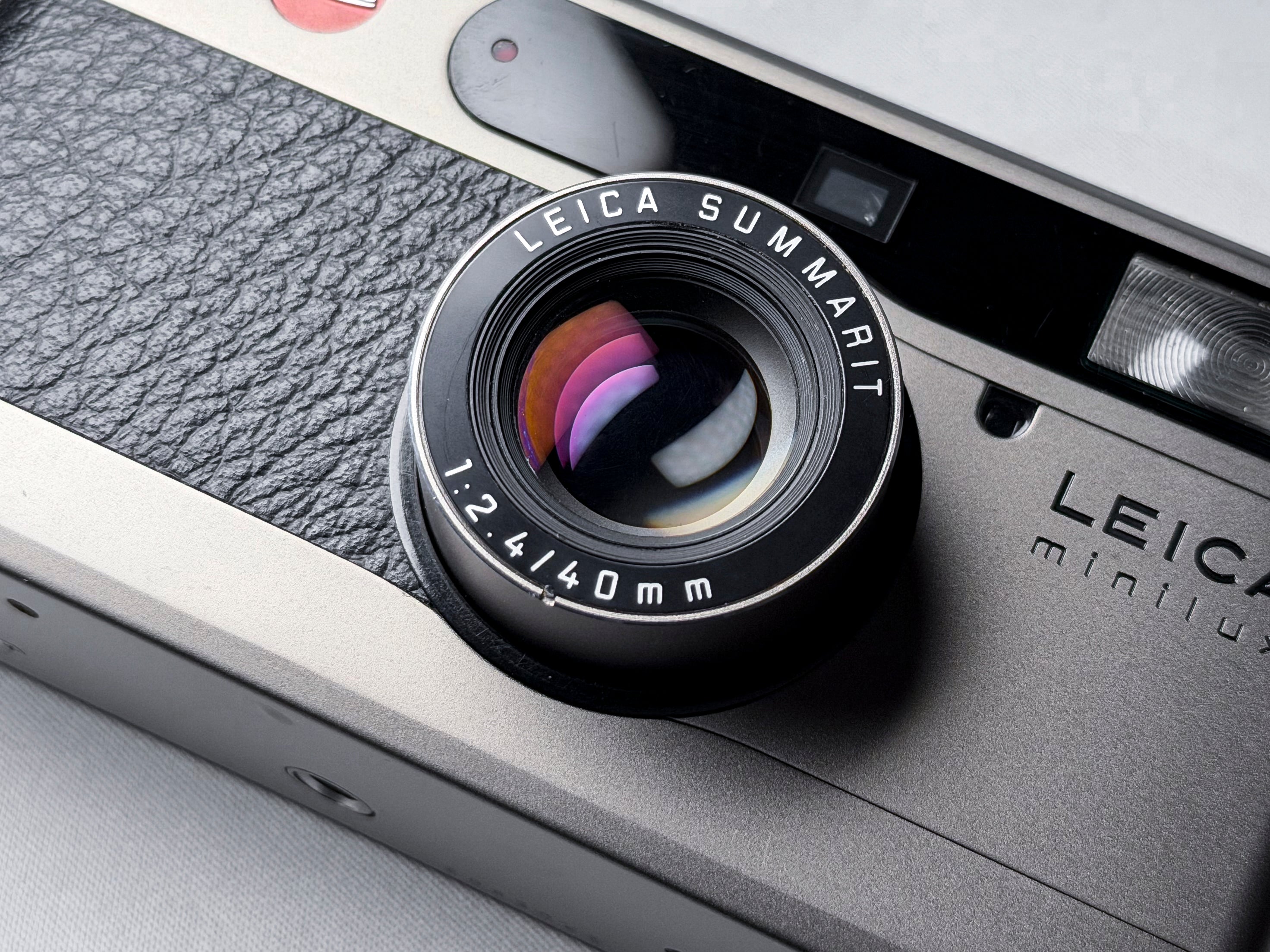 Leica Minilux 40mm f/2.4 35mm Film Camera - Film Tested, Excellent