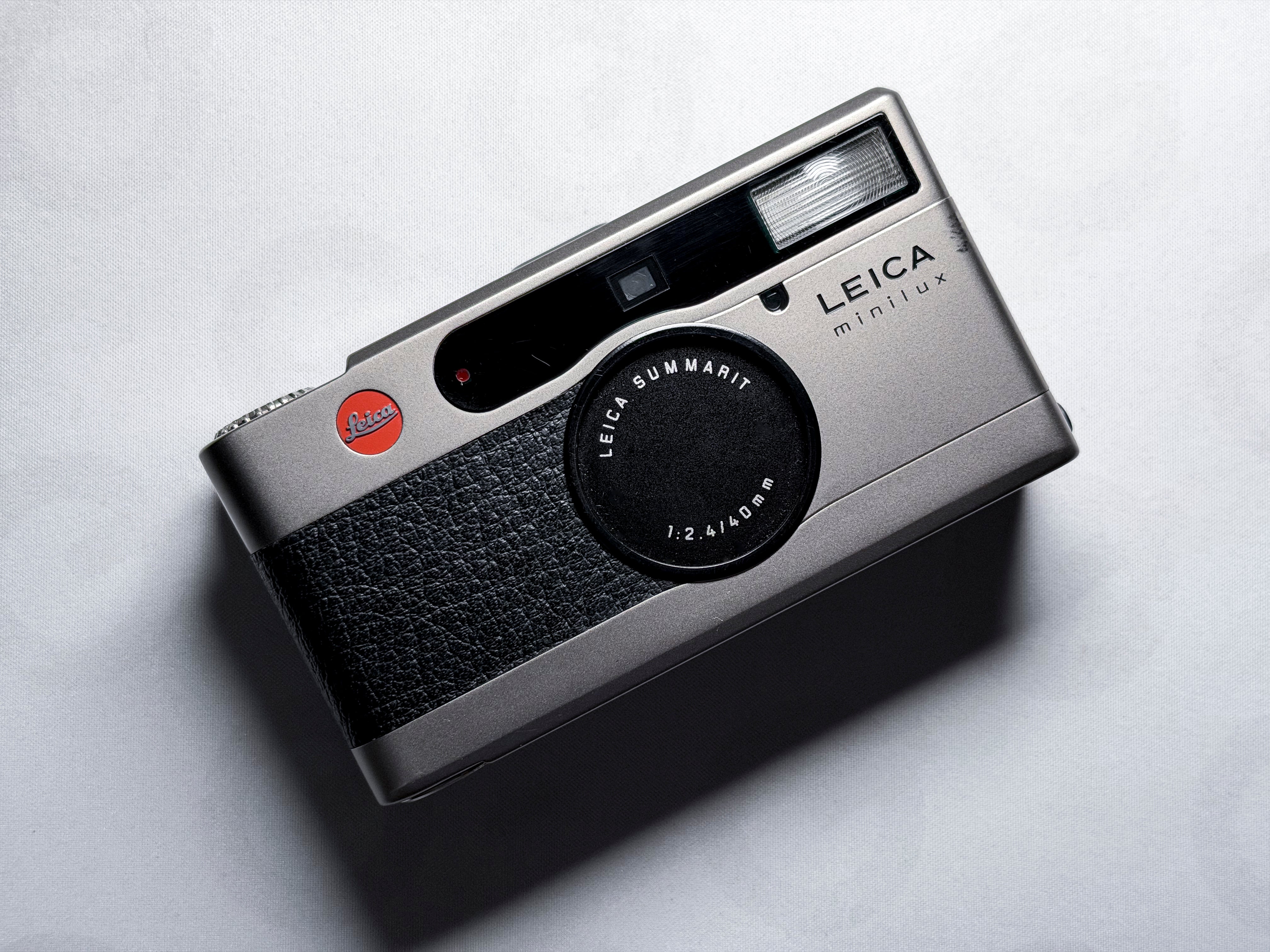 Leica Minilux 40mm f/2.4 35mm Film Camera - Film Tested, Excellent