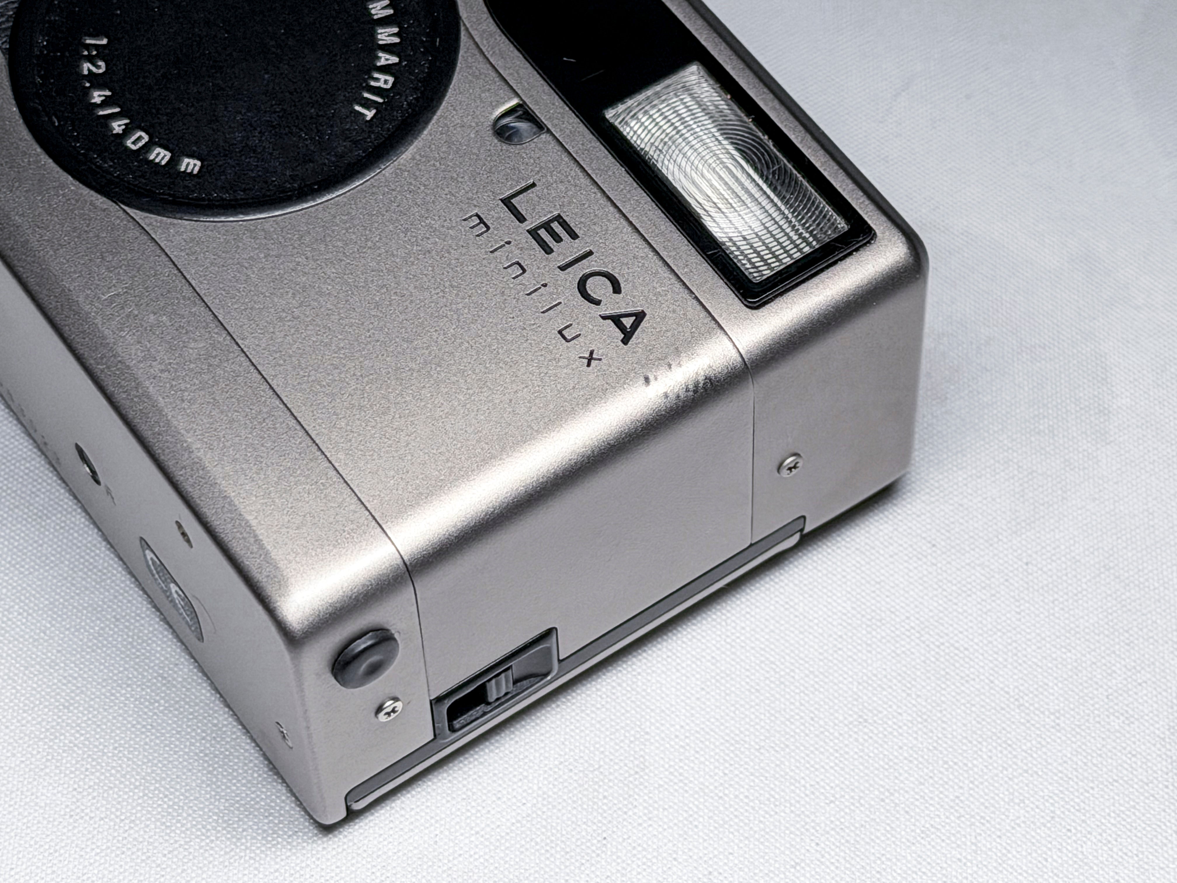 Leica Minilux 40mm f/2.4 35mm Film Camera - Film Tested, Excellent