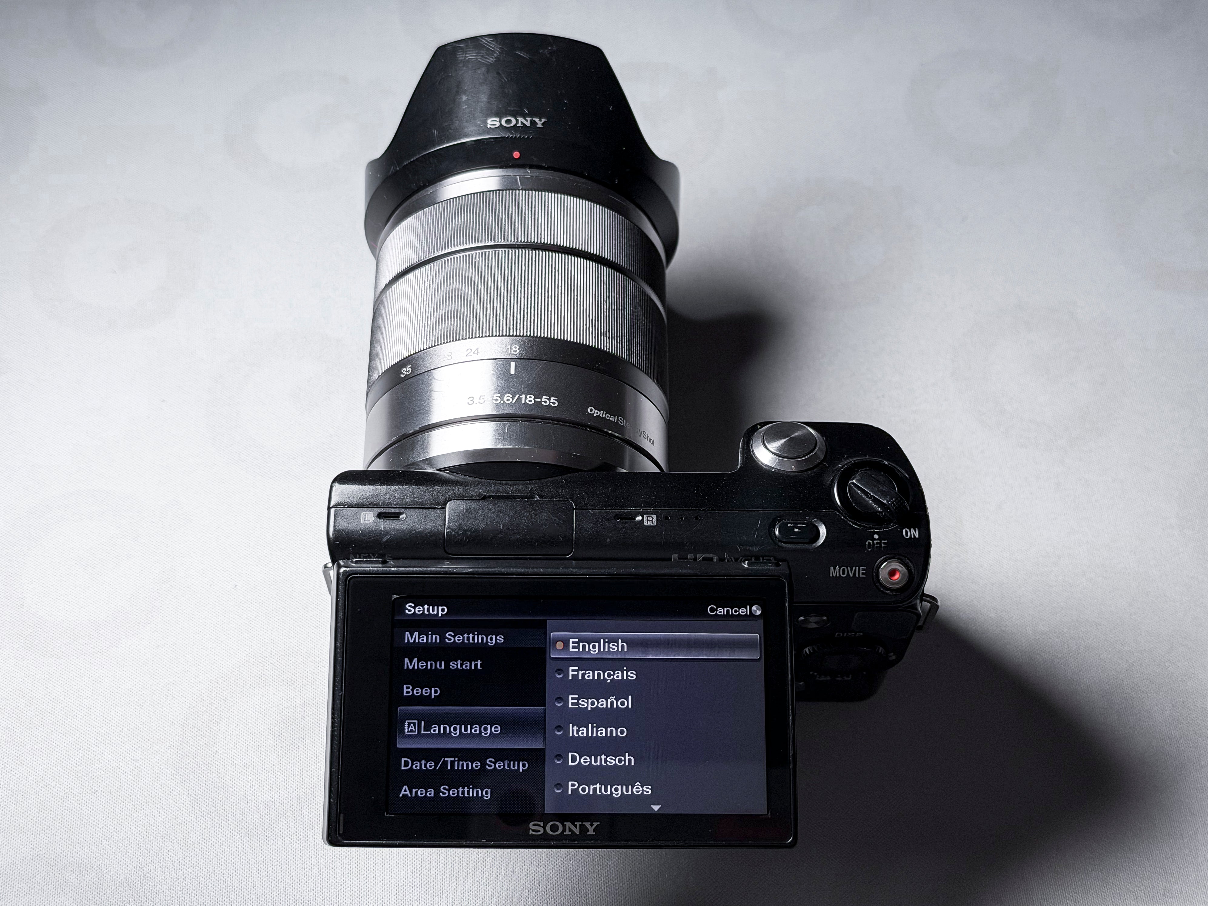 Sony Nex 5 Kit Mirrorless Alpha E-Mount - 1 Year Warranty, Perfectly Working