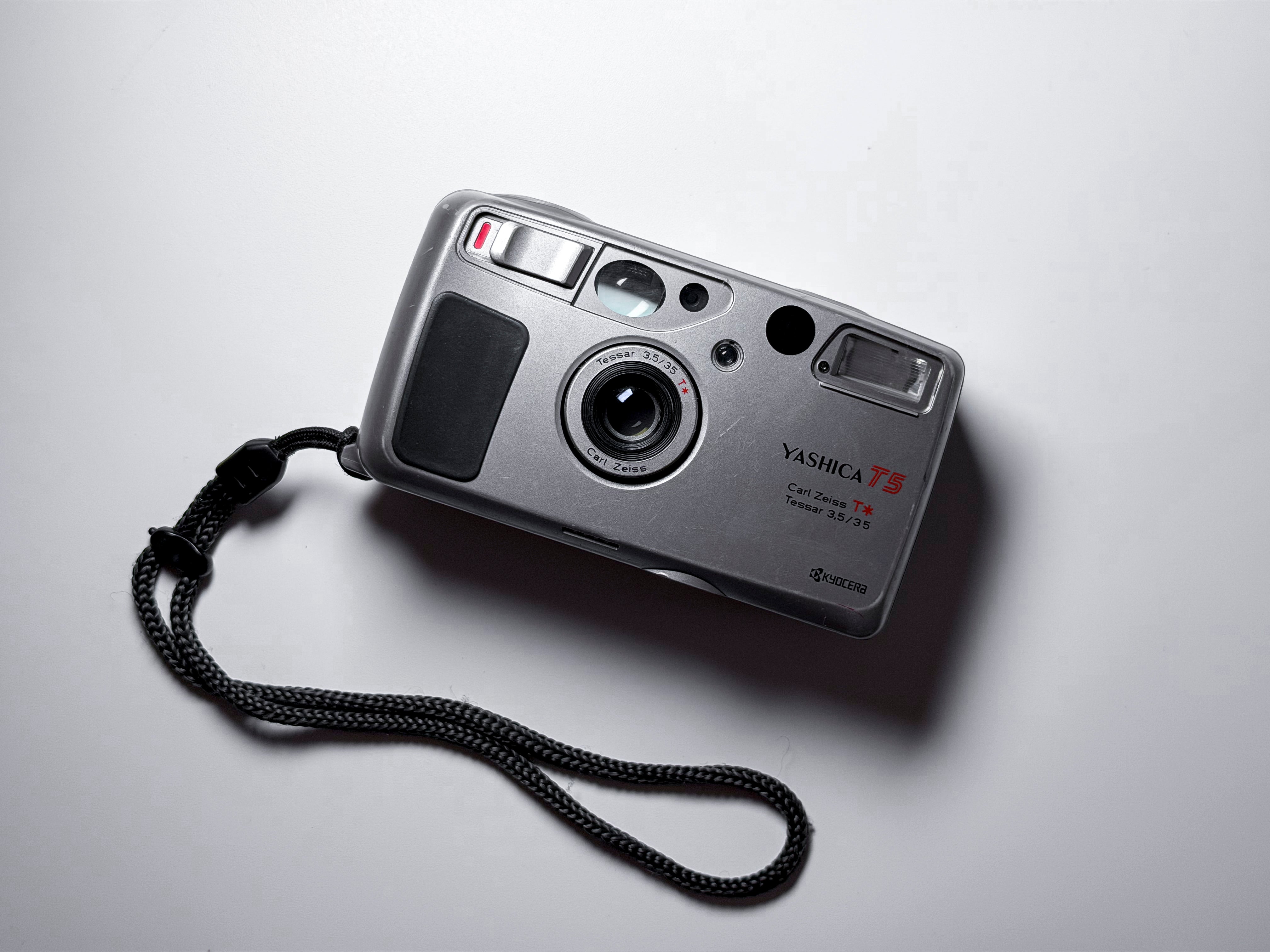 Yashica T5 Zeiss Lens 35mm Film Camera - Film Tested, Perfectly Working