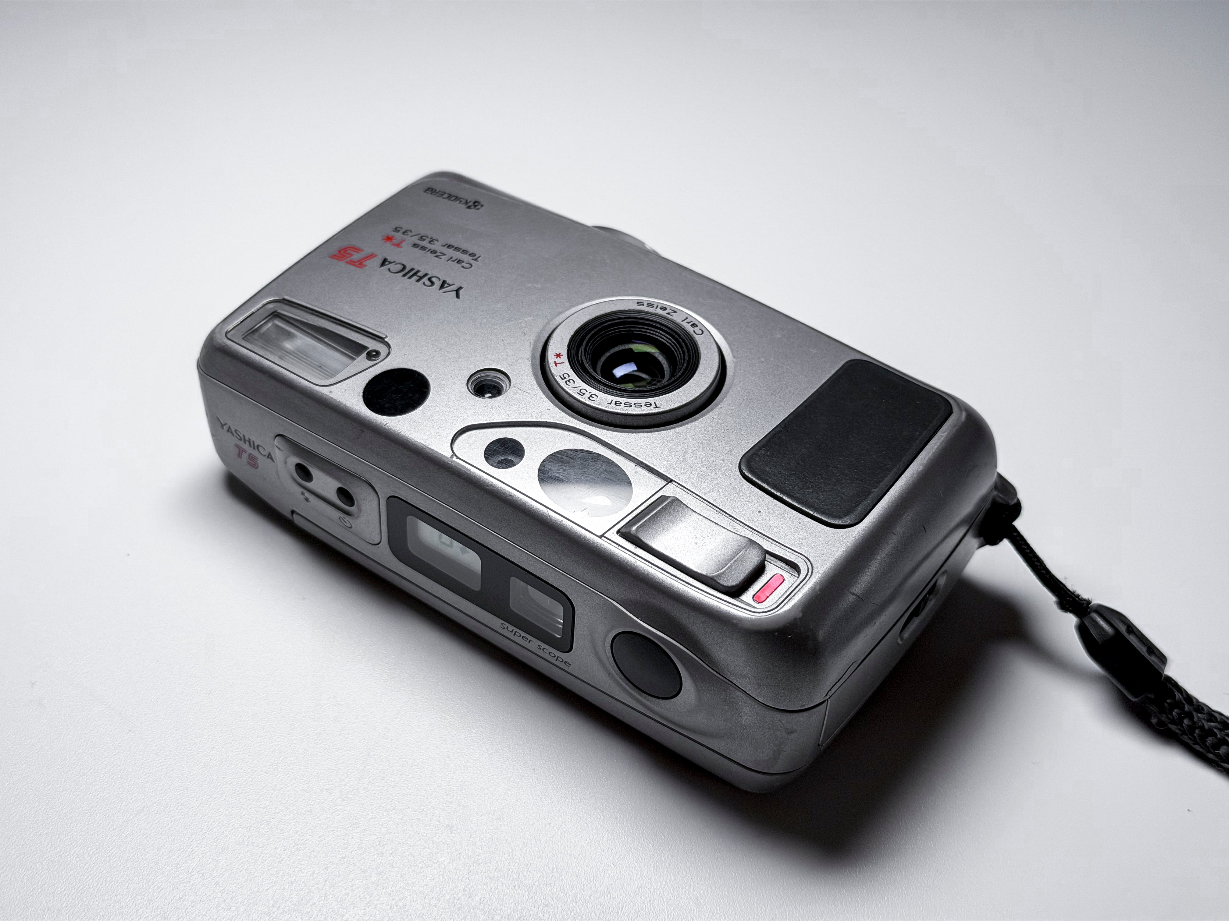 Yashica T5 Zeiss Lens 35mm Film Camera - Film Tested, Perfectly Working