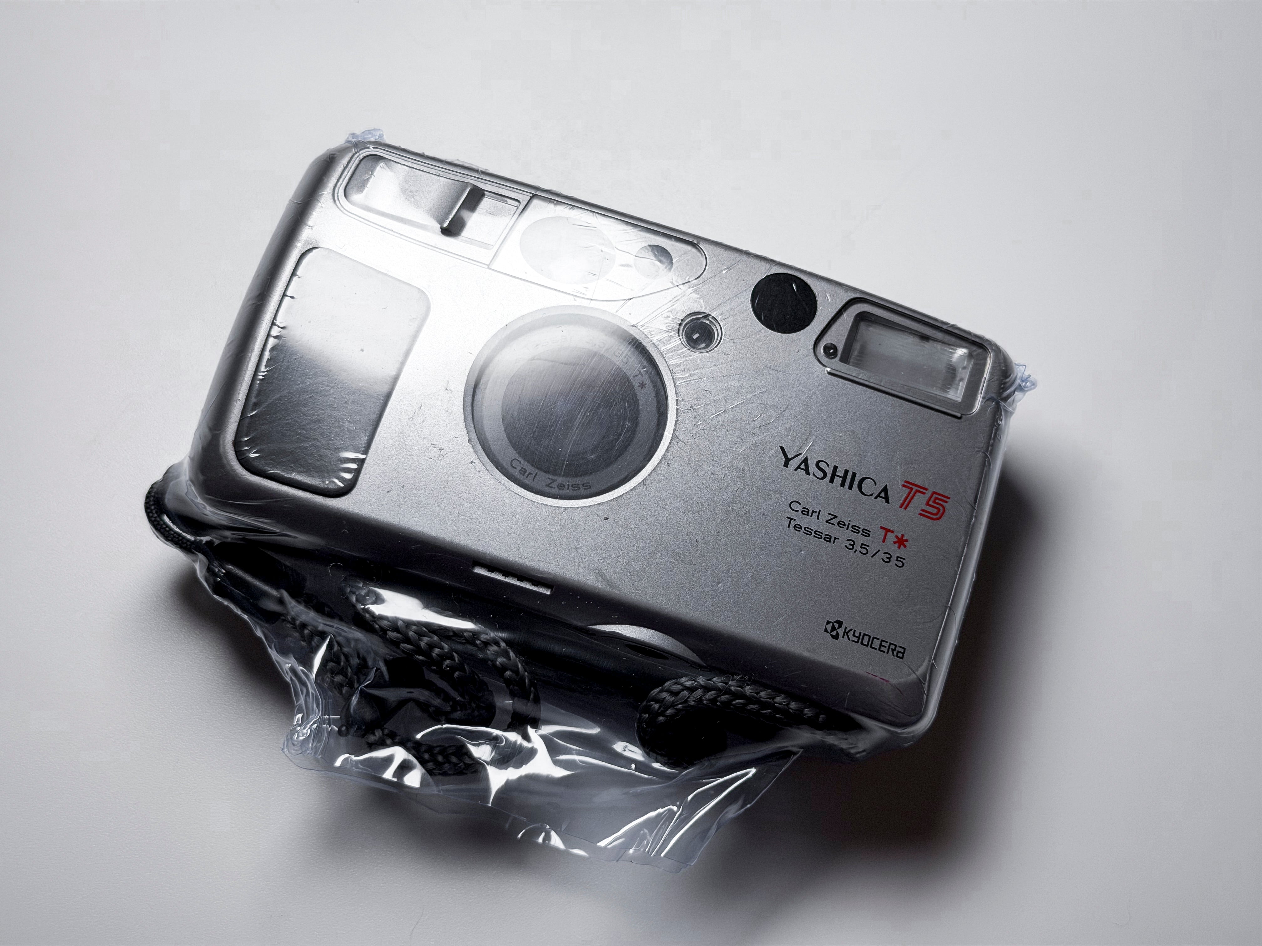 Yashica T5 Zeiss Lens 35mm Film Camera - Film Tested, Perfectly Working