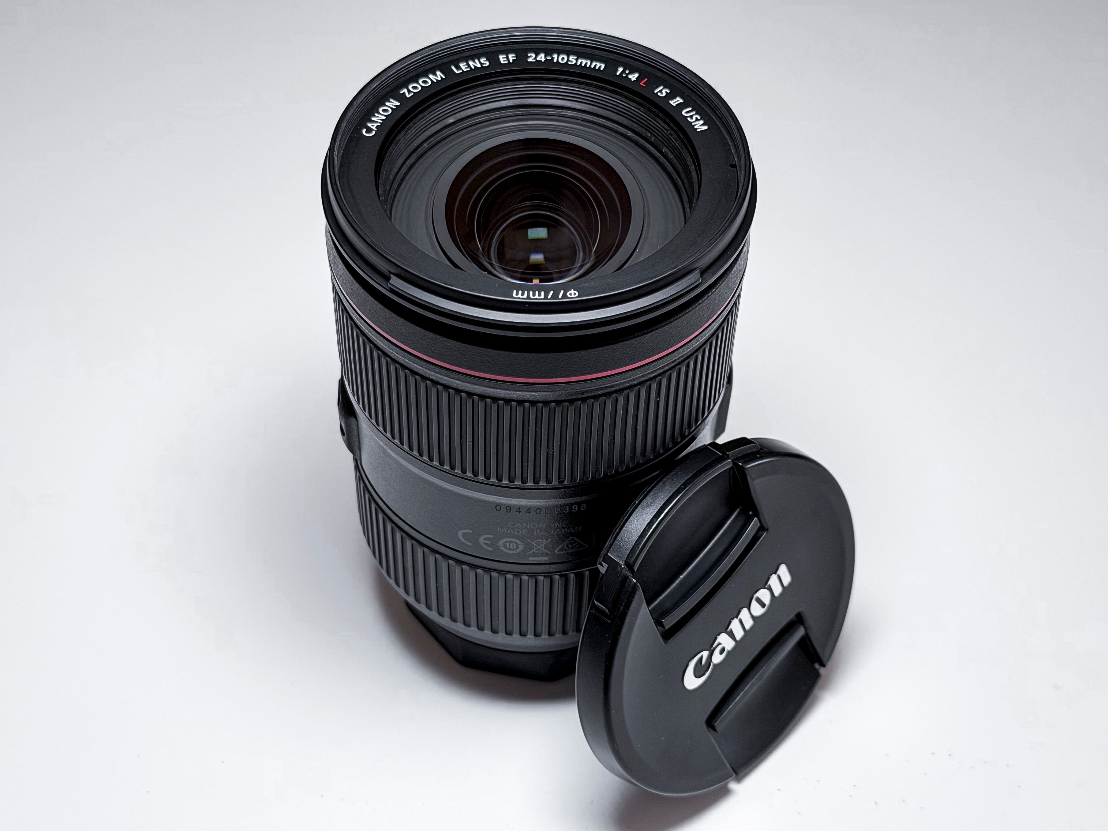 Canon 24-105 f/4 IS USM L II Lens EF Mount - 1 Year Warranty, Perfectly Working