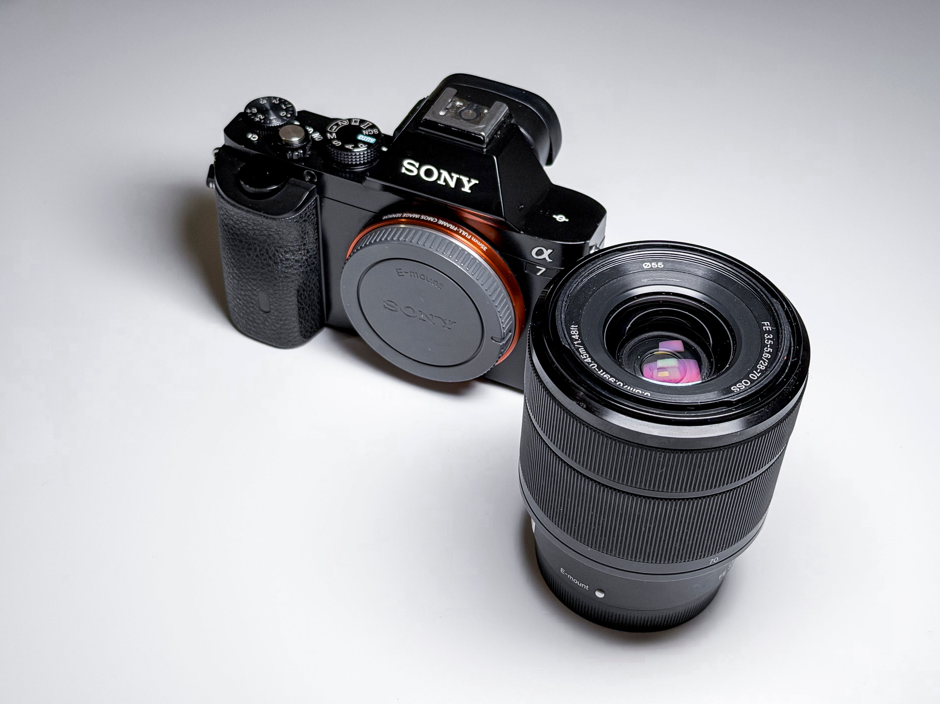 Sony A7 Full Frame Mirrorless + 28-70 OSS - 1 Year Warranty, Perfectly Working