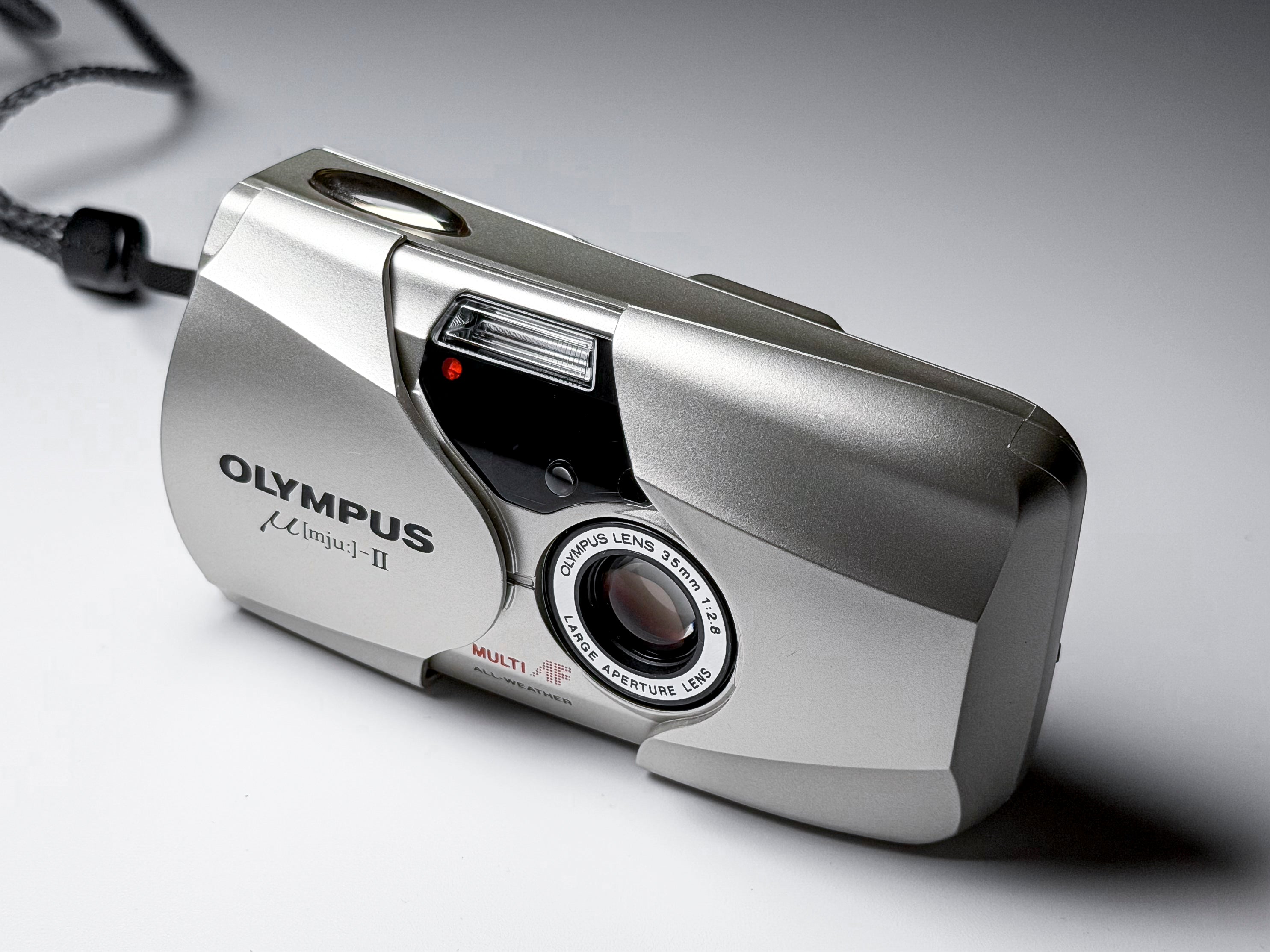 Rare! Olympus Mju ii 2 35mm Film Camera - Mint Film Tested and Perfectly Working