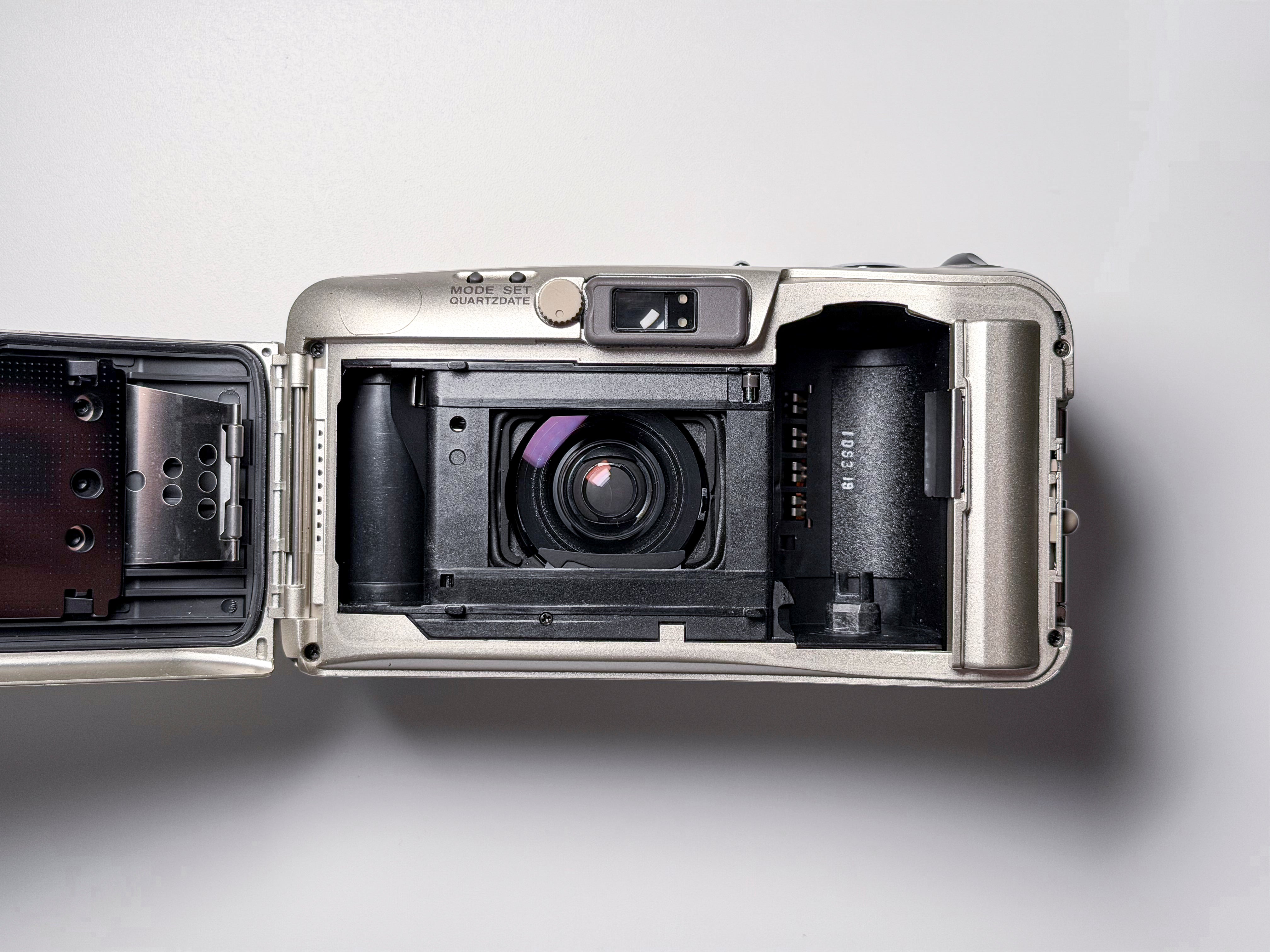 Olympus Mju II Zoom Wide 80 35mm Film Camera - Film Tested, Perfectly Working