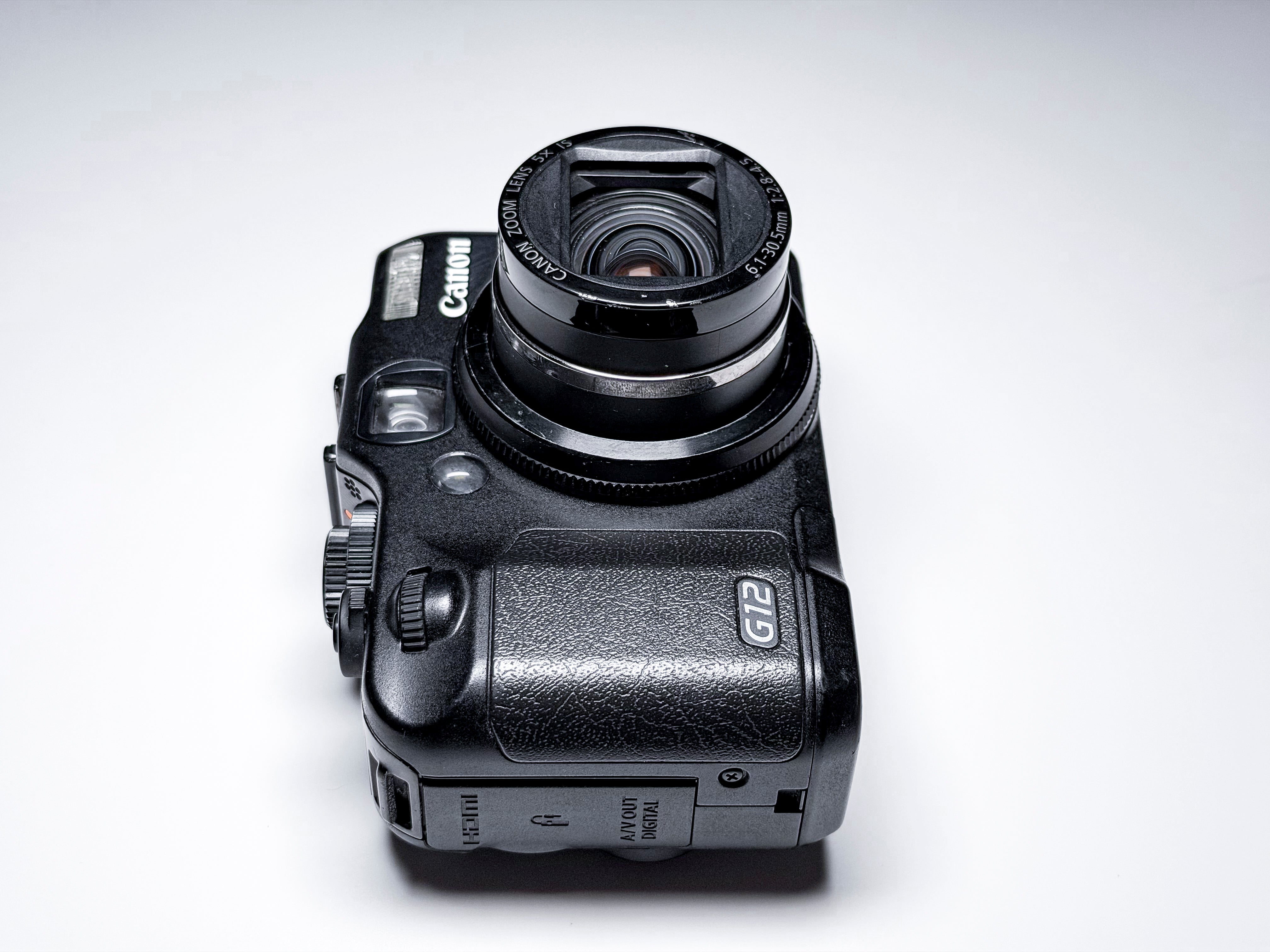 Canon G12 Powershot CCD Compact Camera - Working, Display Issue, Read
