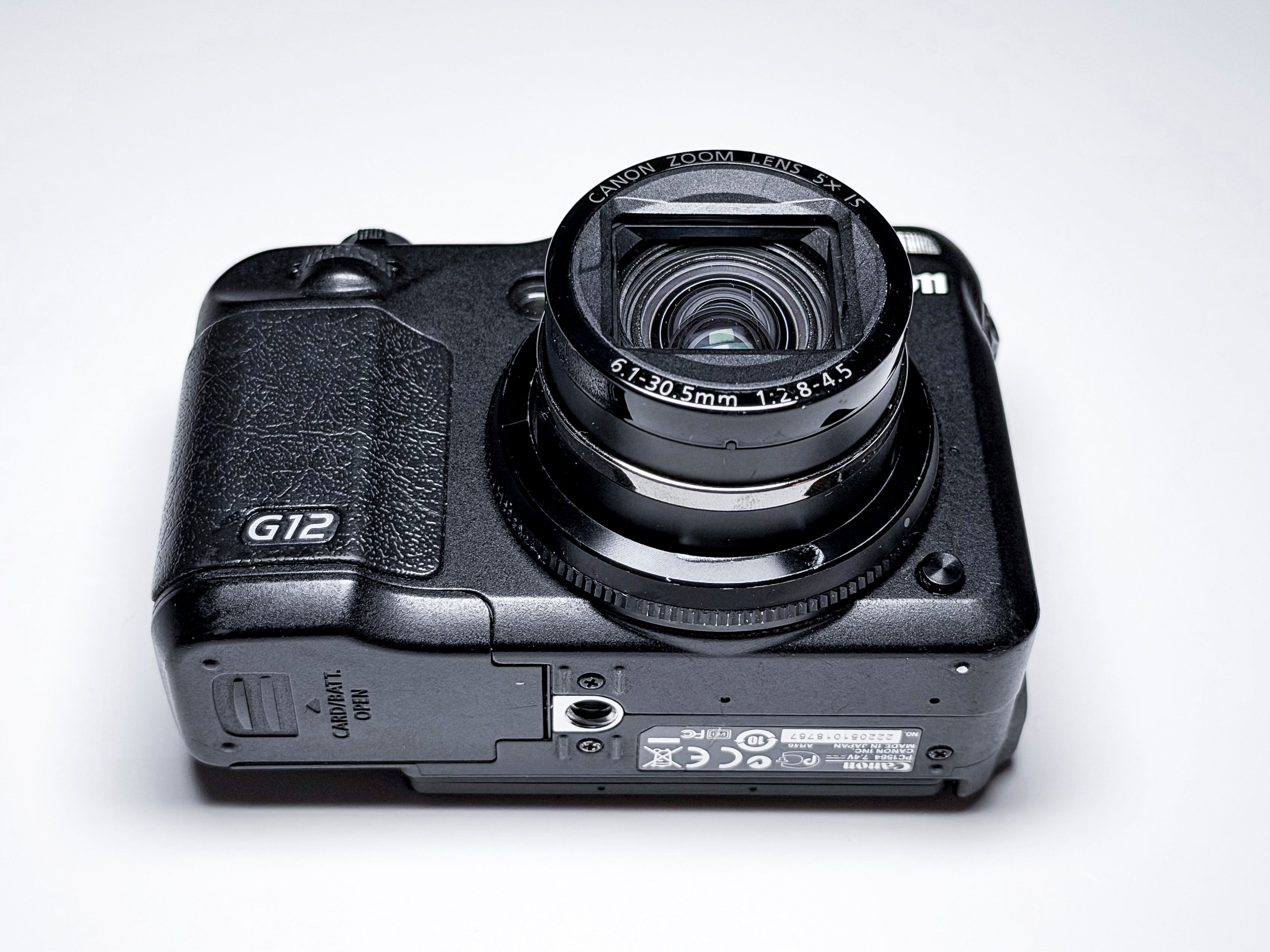 Canon G12 Powershot CCD + Waterproof Case - Excellent 1 Year Warranty