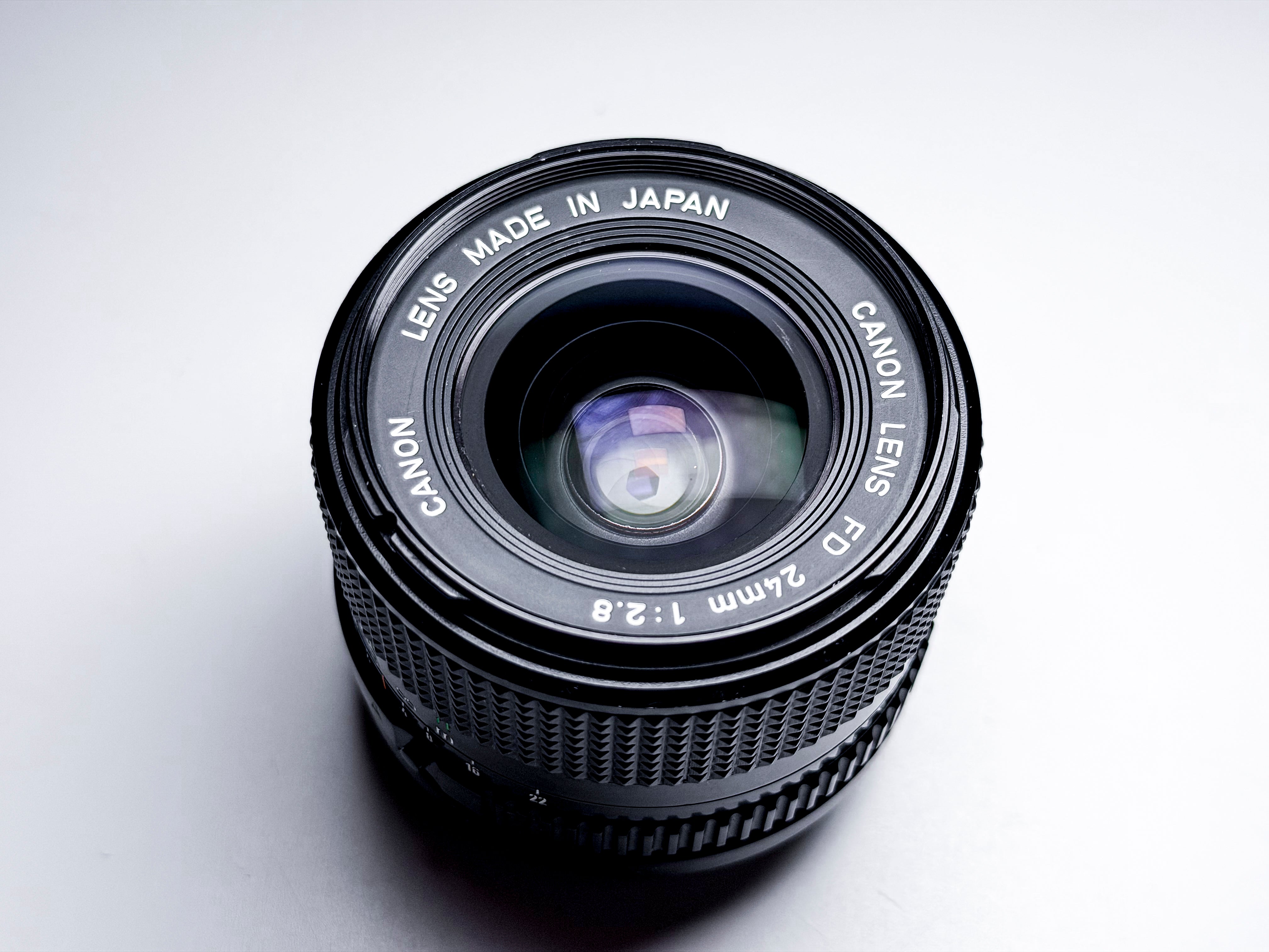 Canon 24mm f/2.8 FDn FD Lens - Near Mint, Perfectly Clean