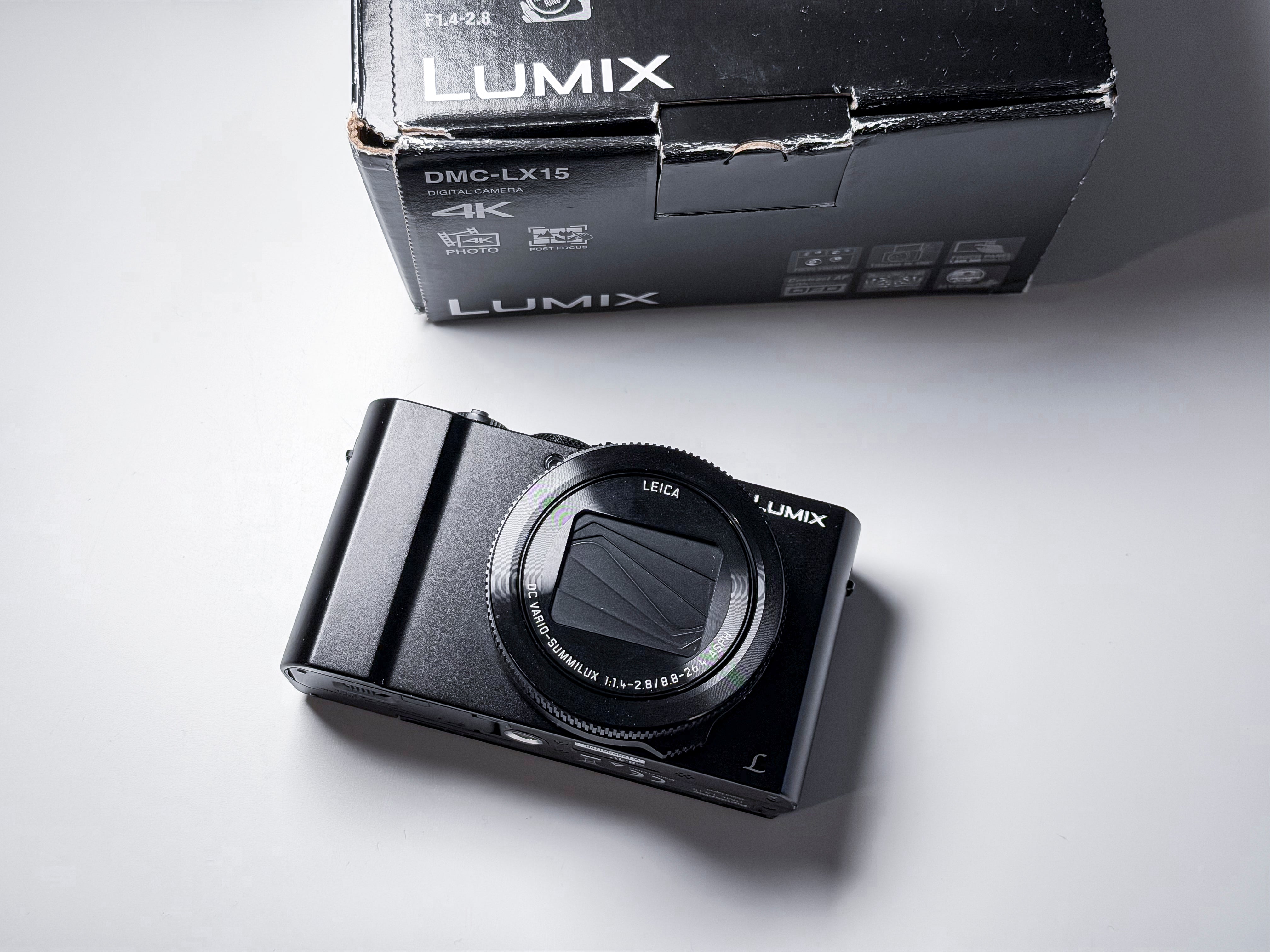 Panasonic Lumix LX15 LX10 with Leica Summilux 4K - Warranty, Excellent Condition