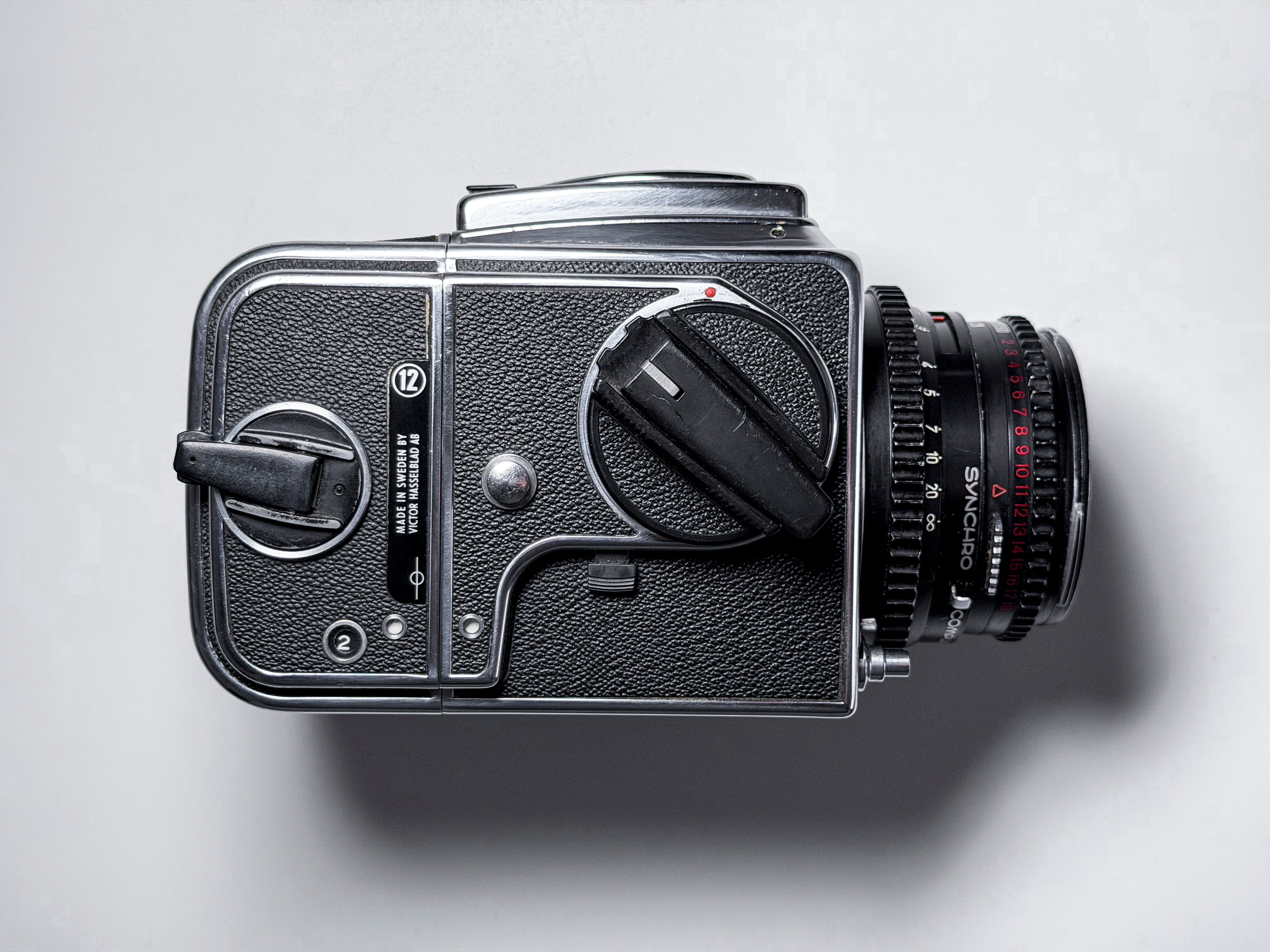 Hasselblad 500 CM c/m + 80mm Zeiss T* + Acute Matte Screen - CLA, Excellent Condition