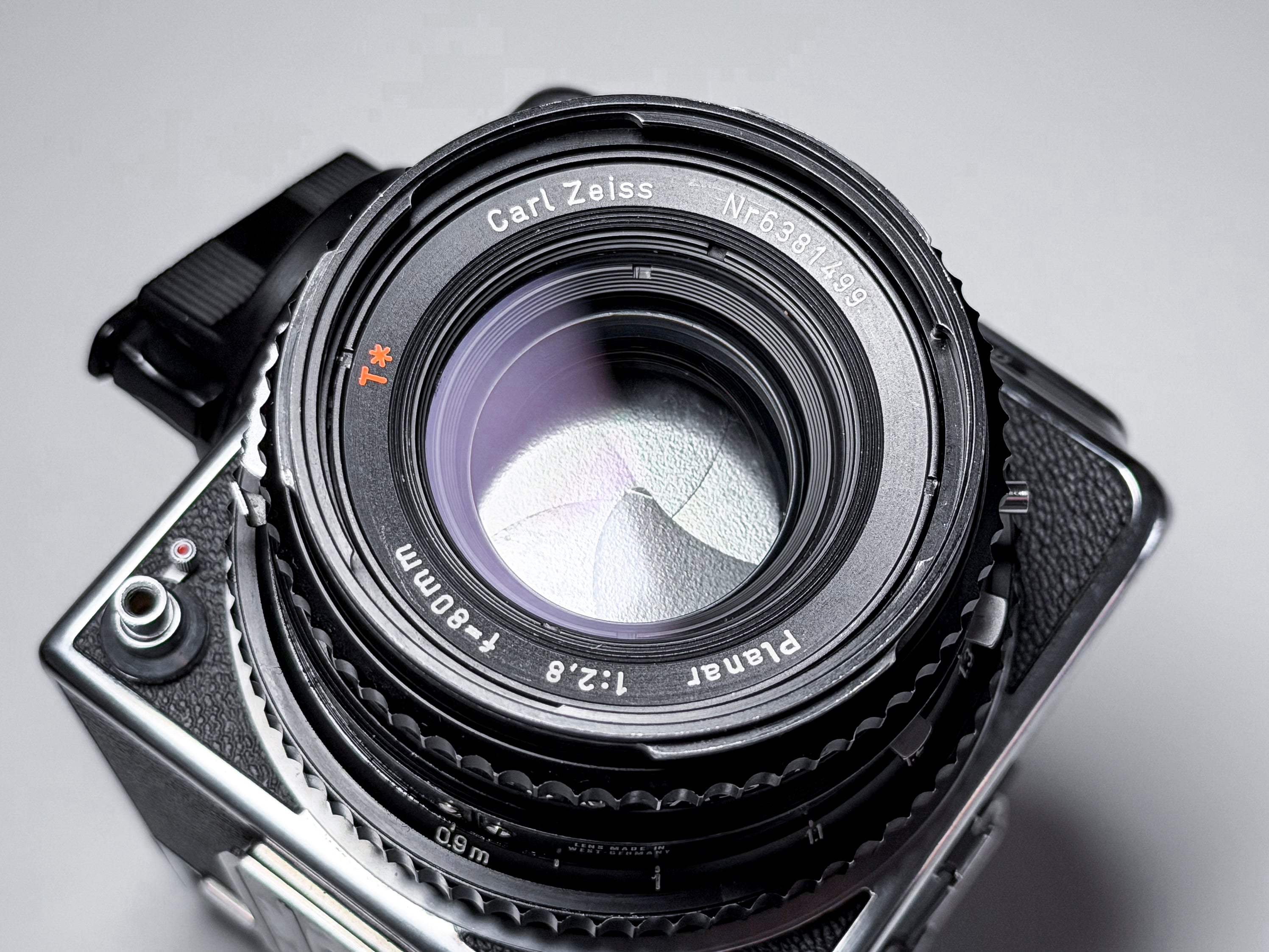 Hasselblad 500 CM c/m + 80mm Zeiss T* + Acute Matte Screen - CLA, Excellent Condition