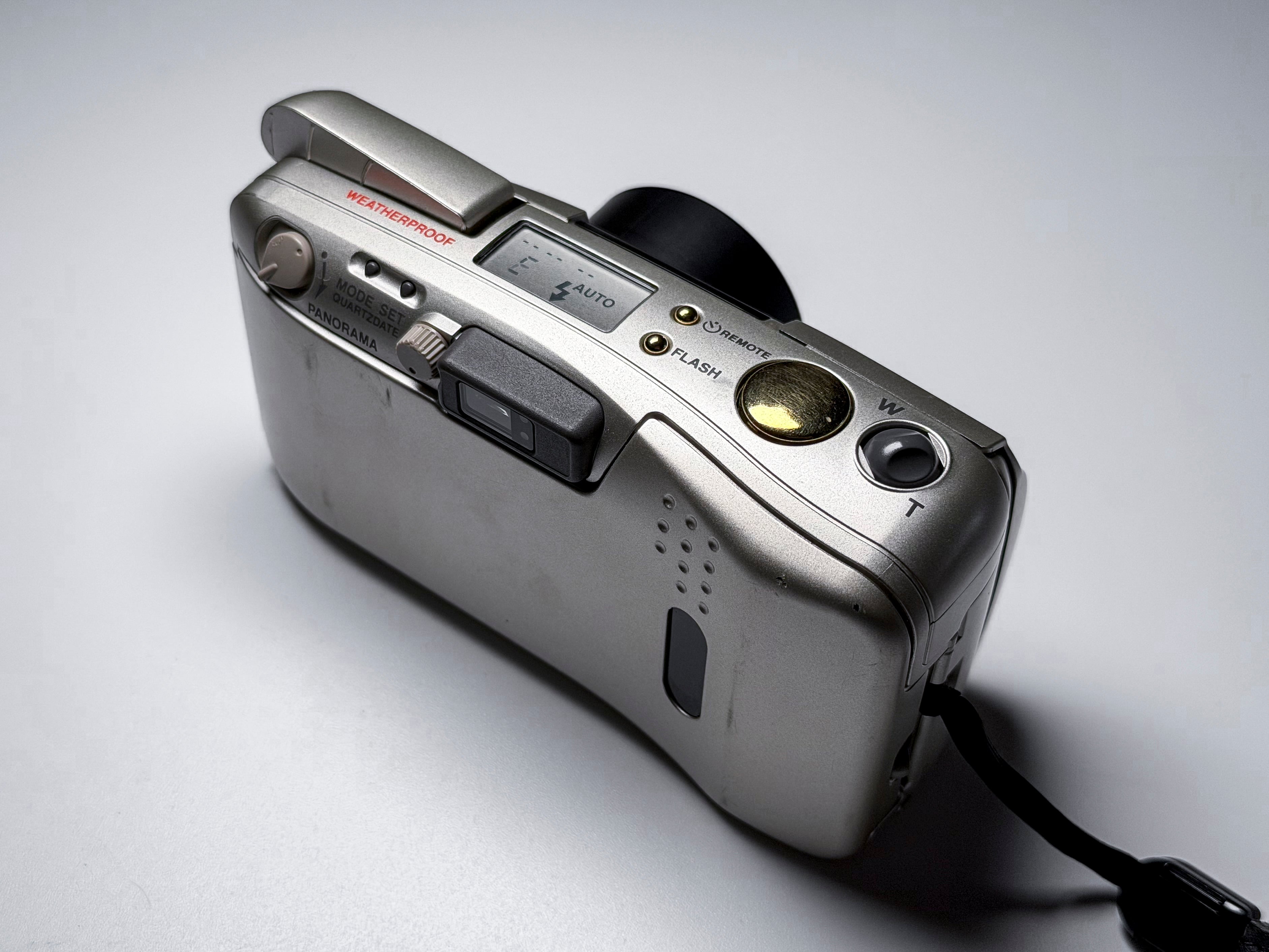 Olympus Mju Zoom 105 Deluxe 35mm Film Camera - Film Tested, Perfectly Working