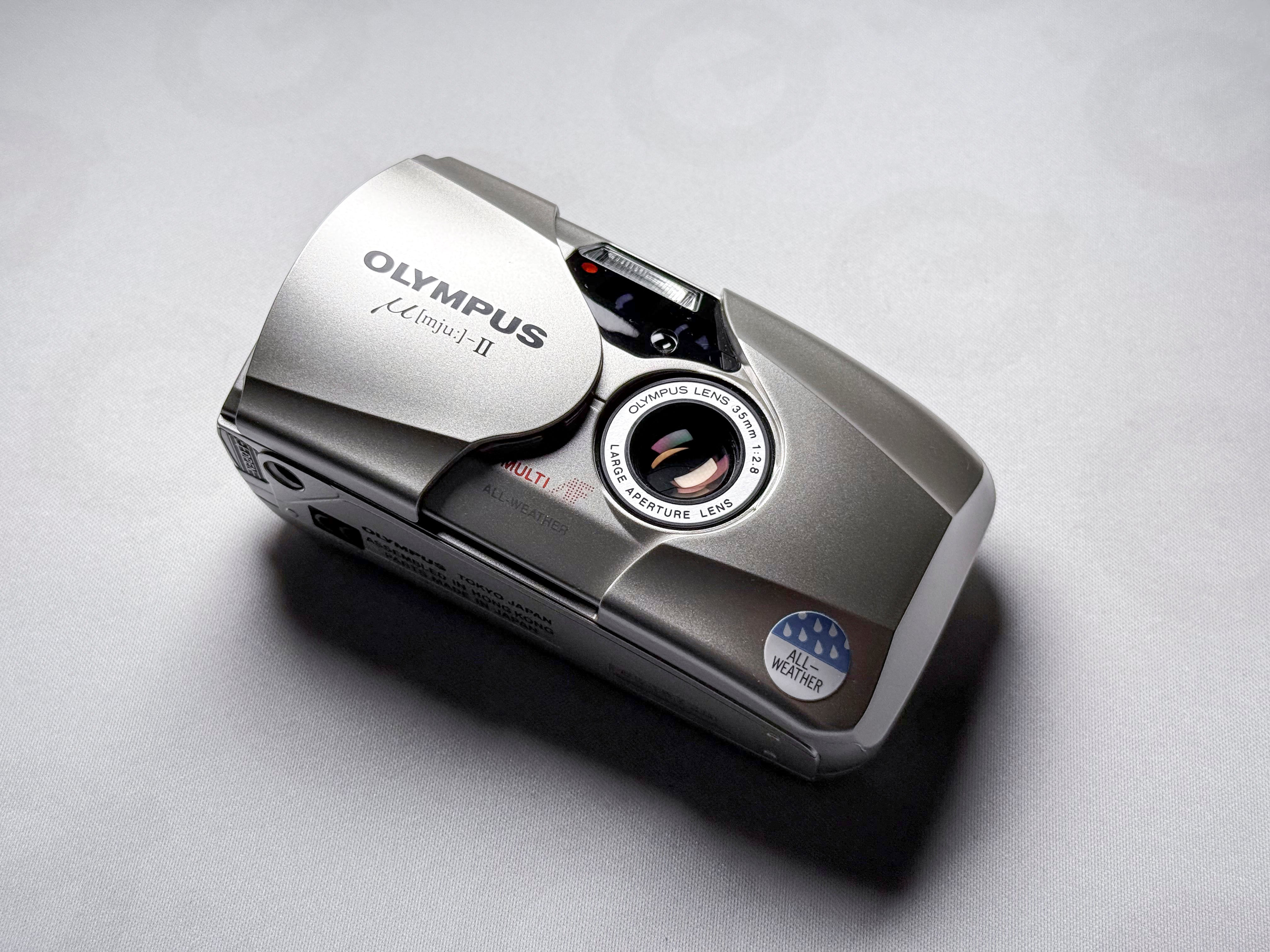 Rare! Olympus Mju II 35mm Film Camera Stylus Epic - Box and Papers, Near Mint