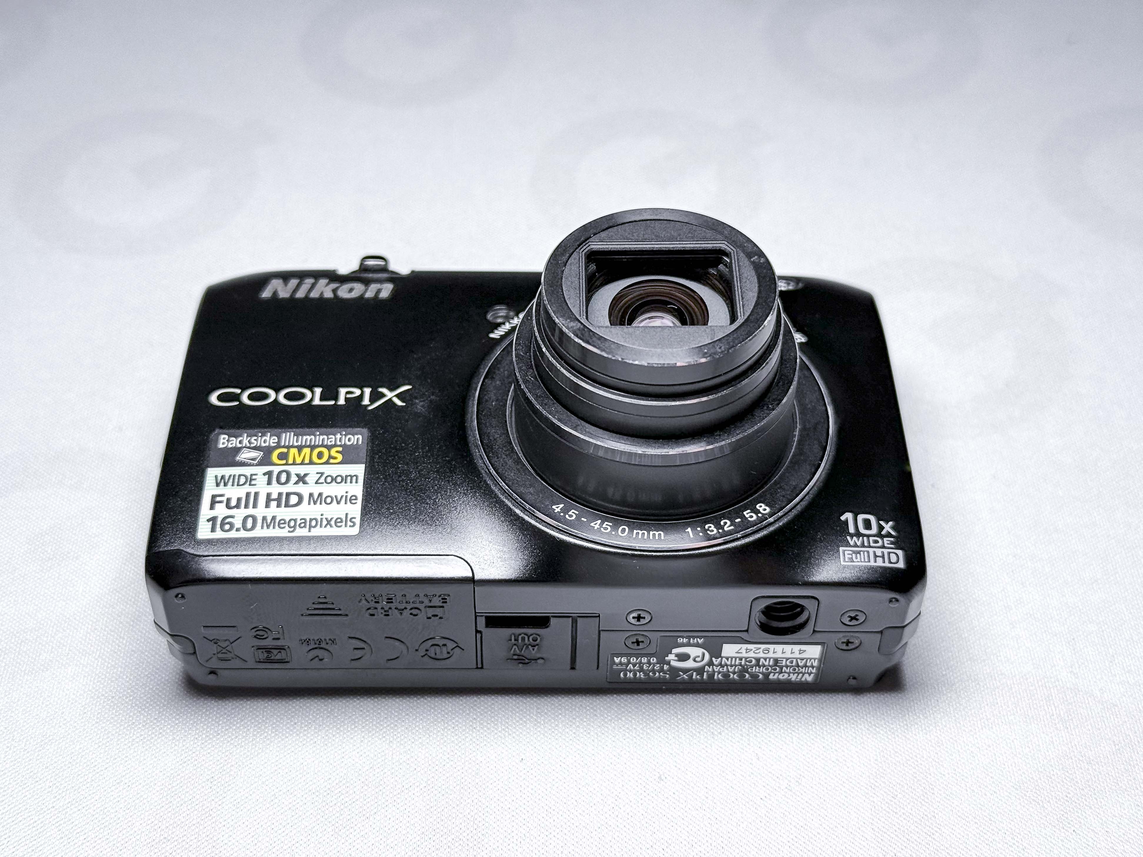 Nikon Coolpix S6300 10x Compact Camera - Warranty, Mint, Perfectly Working