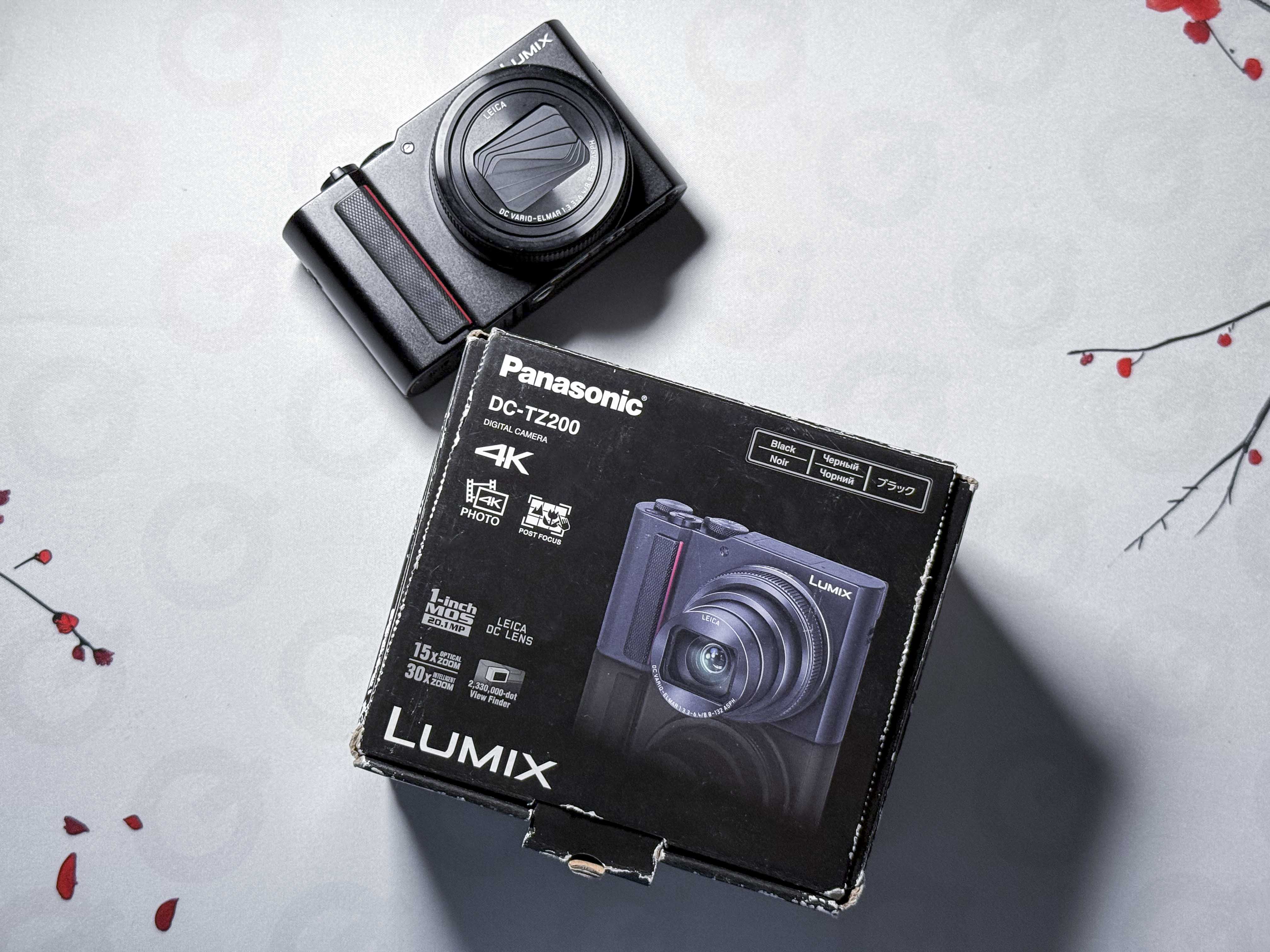 Panasonic Lumix TZ200 / ZS220 / ZS200 Leica Lens 24-360mm 1" - Working, Read