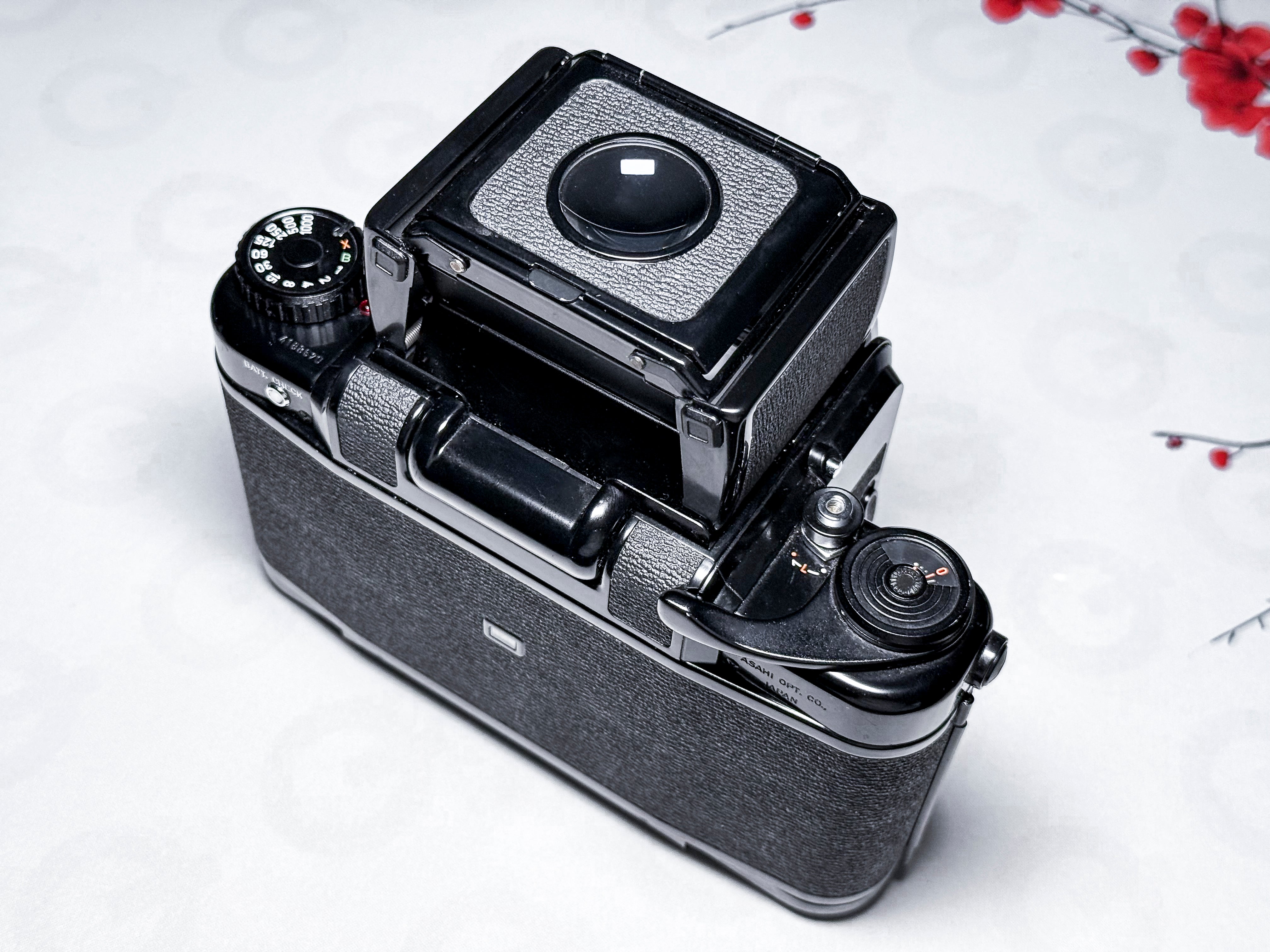 Pentax 67 6x7 Late Model + Waist Level Finder 120 Film - Exc, Perfectly Working