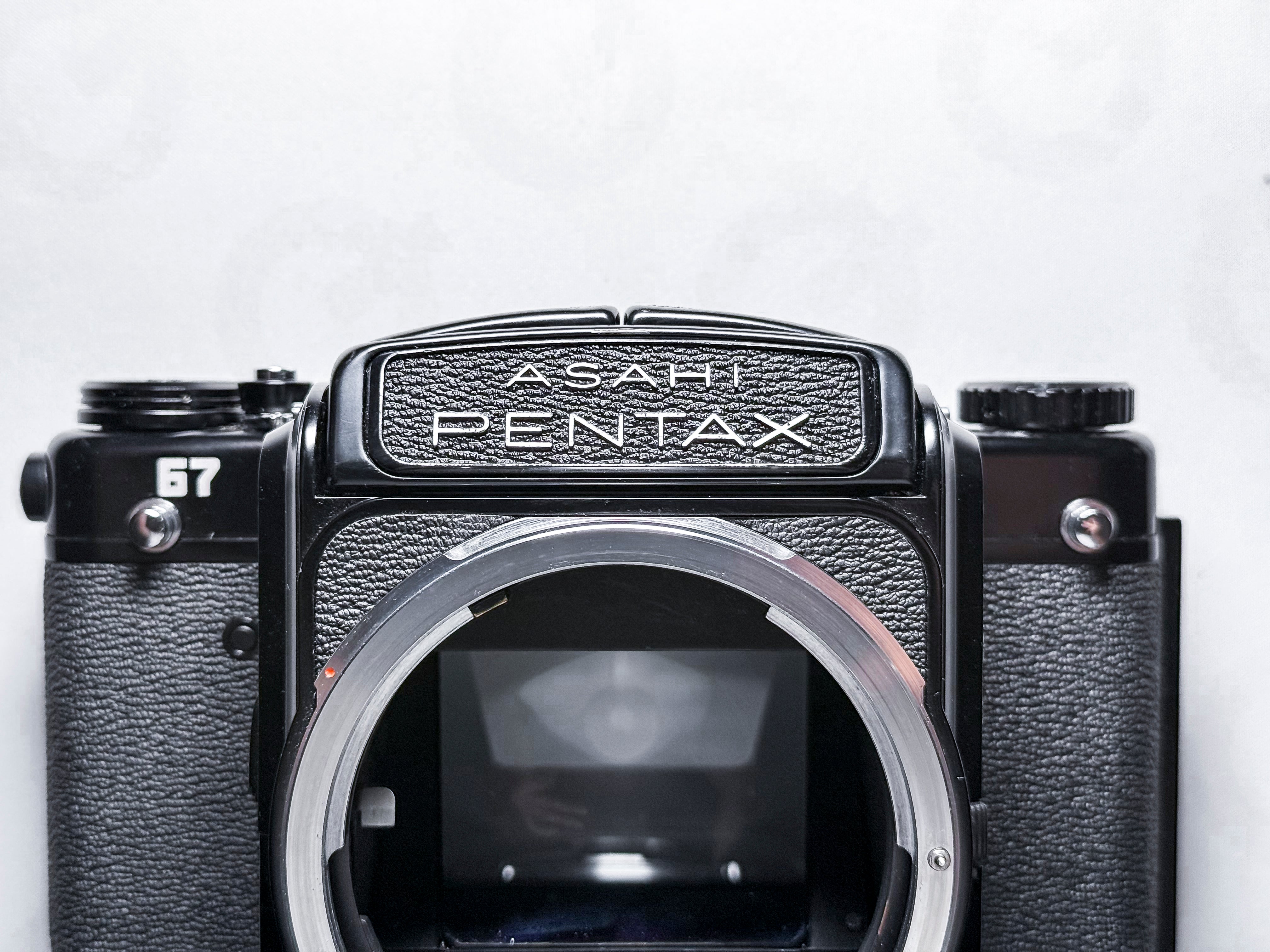 Pentax 67 6x7 Late Model + Waist Level Finder 120 Film - Exc, Perfectly Working