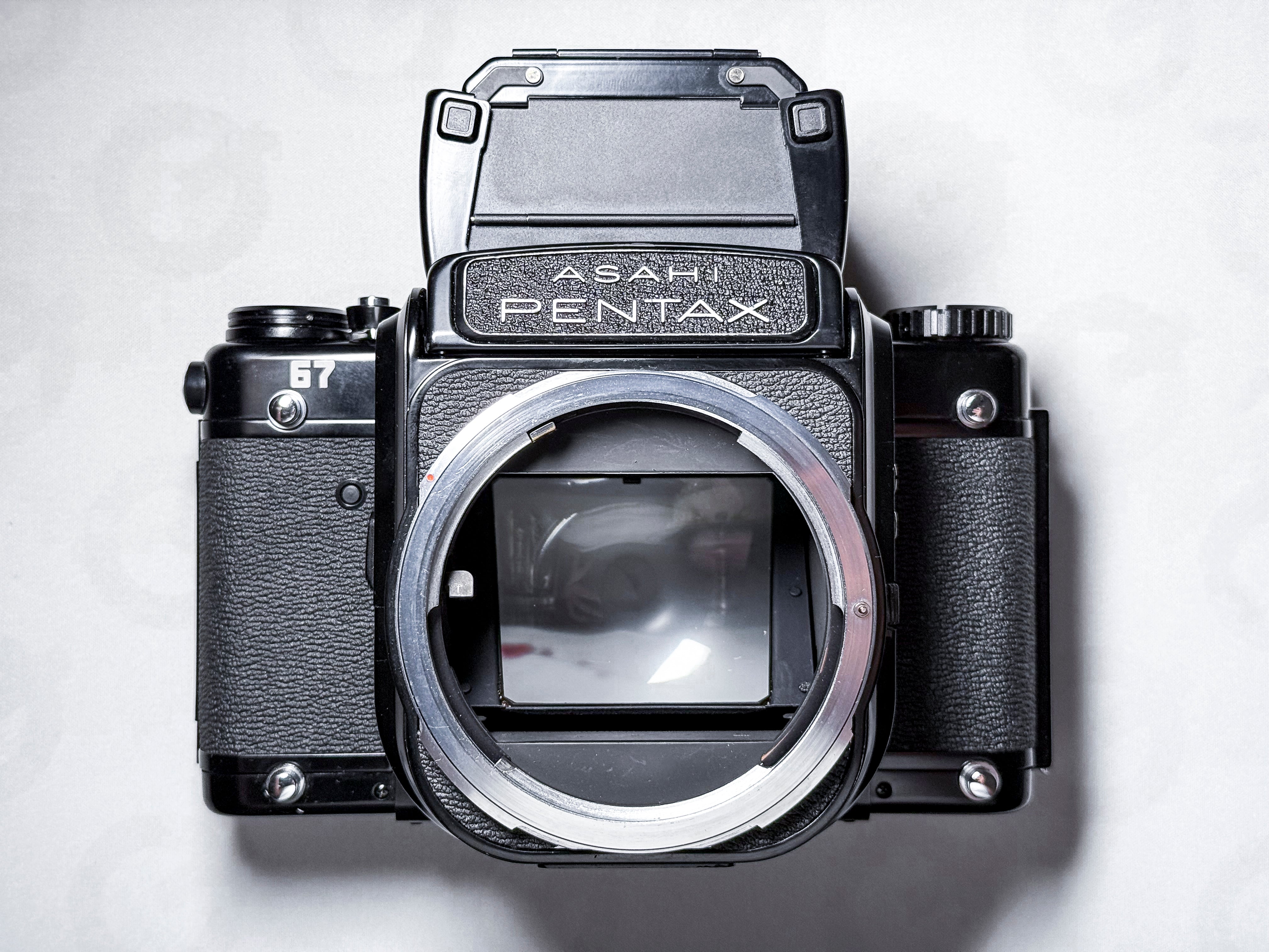 Pentax 67 6x7 Late Model + Waist Level Finder 120 Film - Exc, Perfectly Working