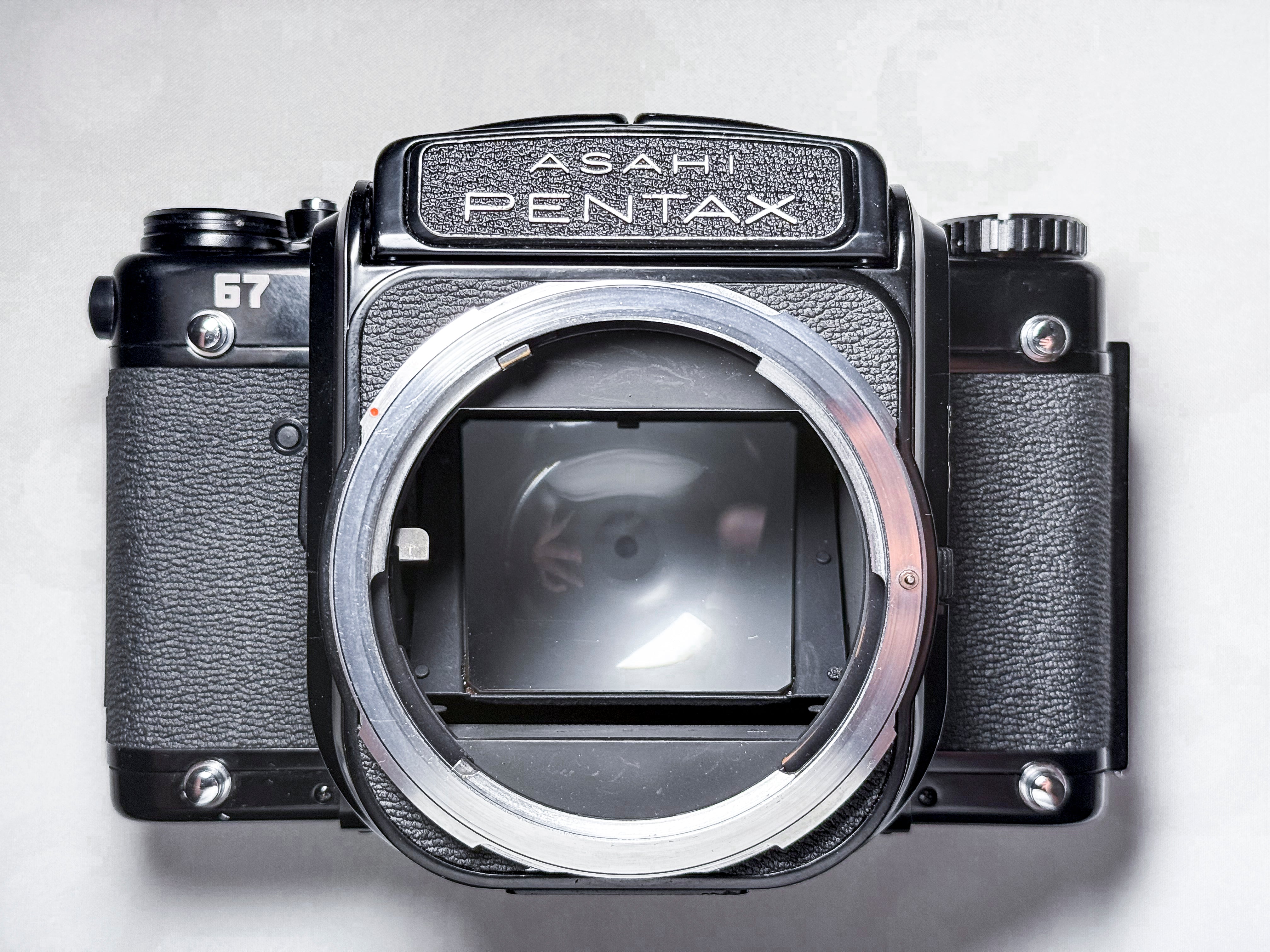 Pentax 67 6x7 Late Model + Waist Level Finder 120 Film - Exc, Perfectly Working