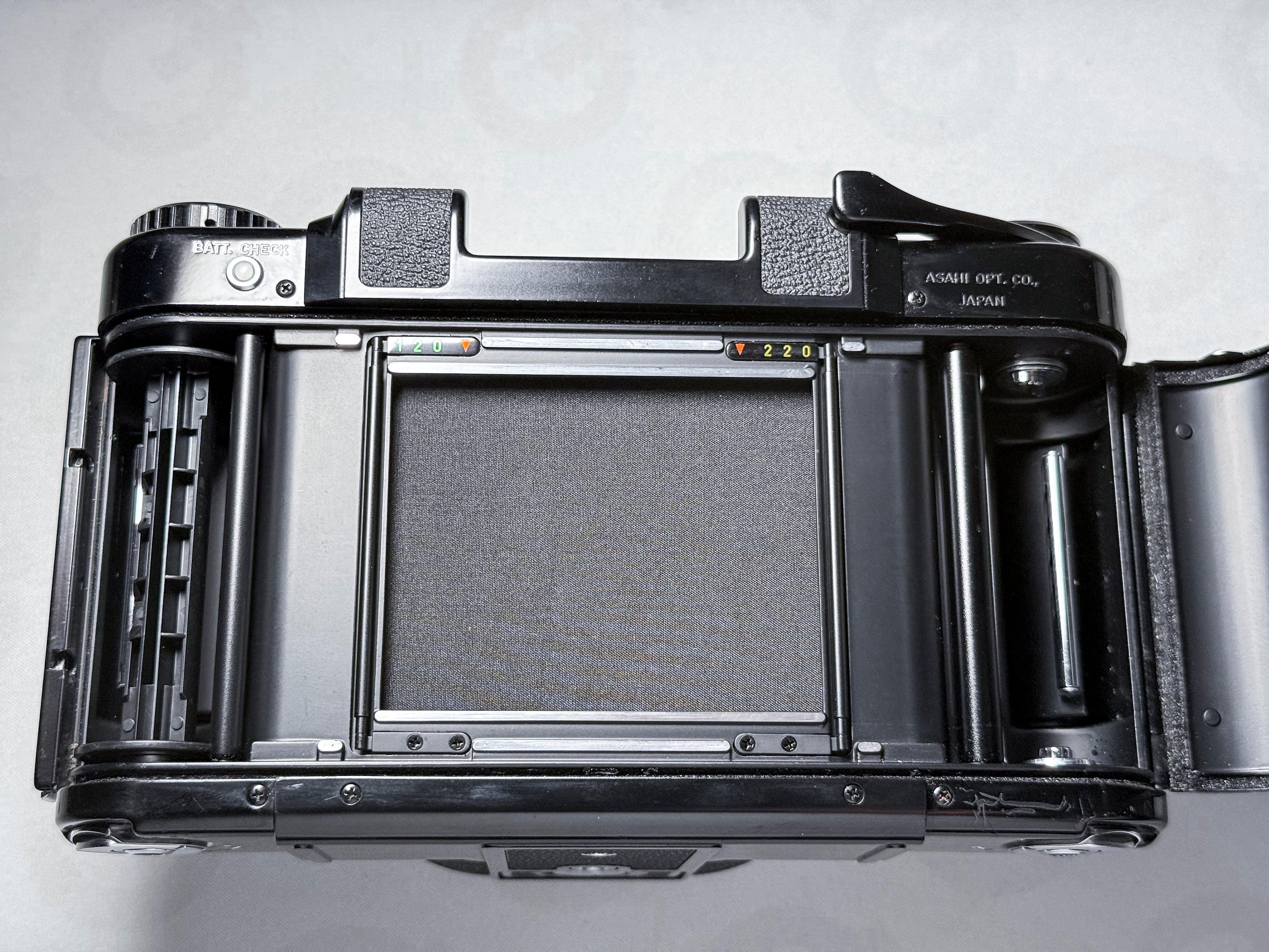 Pentax 67 6x7 Late Model + Waist Level Finder 120 Film - Exc, Perfectly Working