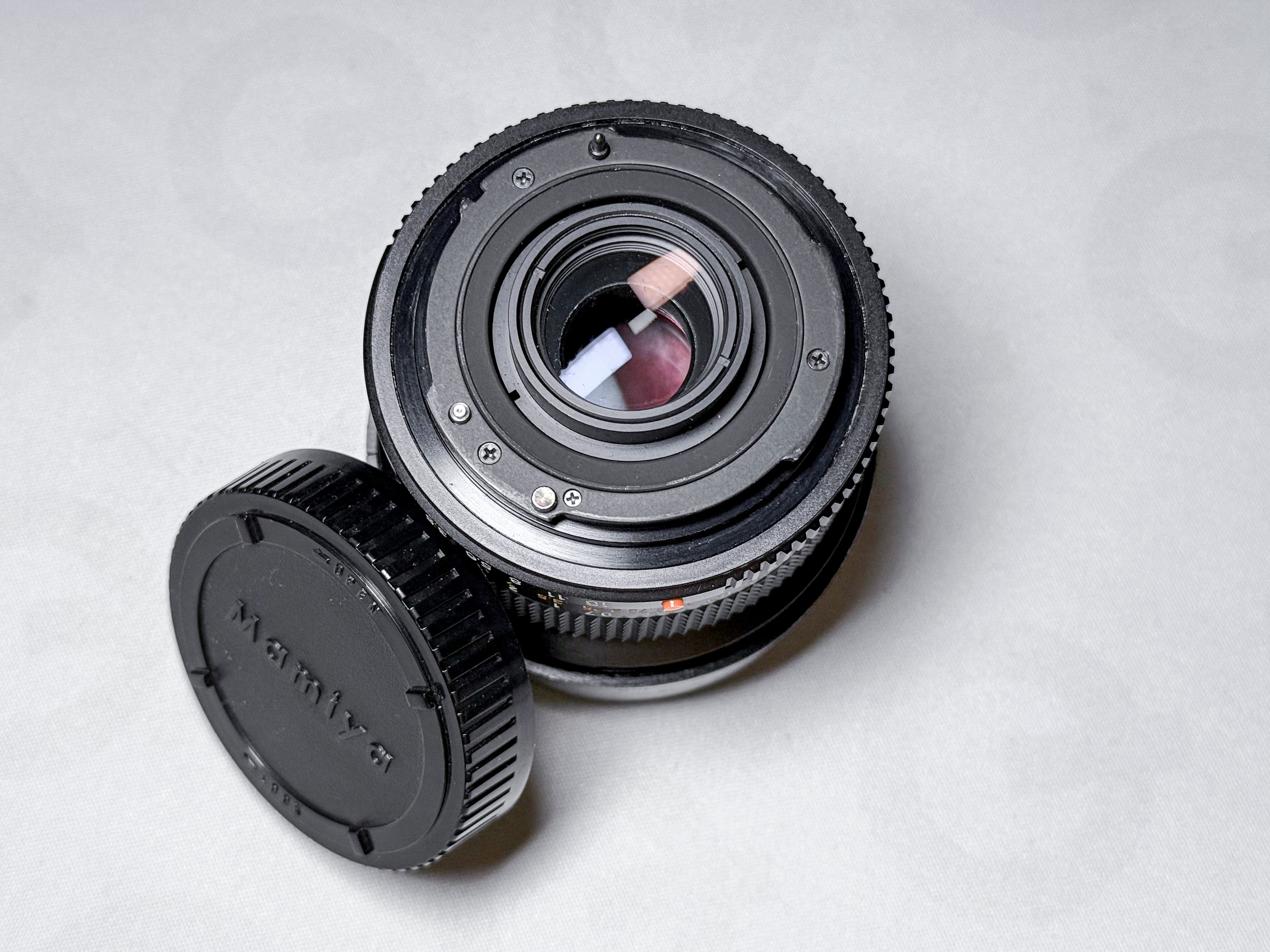 ULTRA RARE - Mamiya Sekor CS 14mm f/3.5 Fisheye Lens with filters - Near Mint