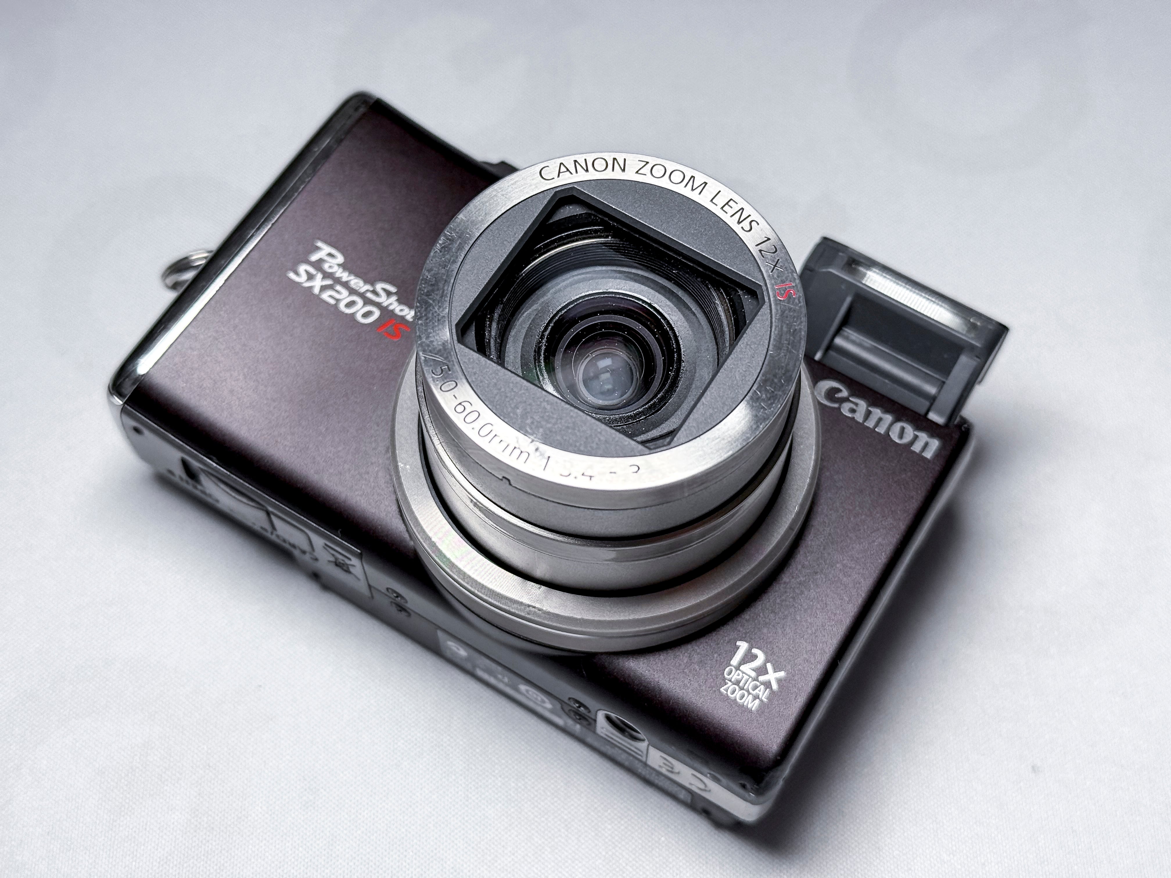 Canon Powershot SX200 IS Fotocamera compatta Zoom 12X - Garanzia, perfettamente funzionante