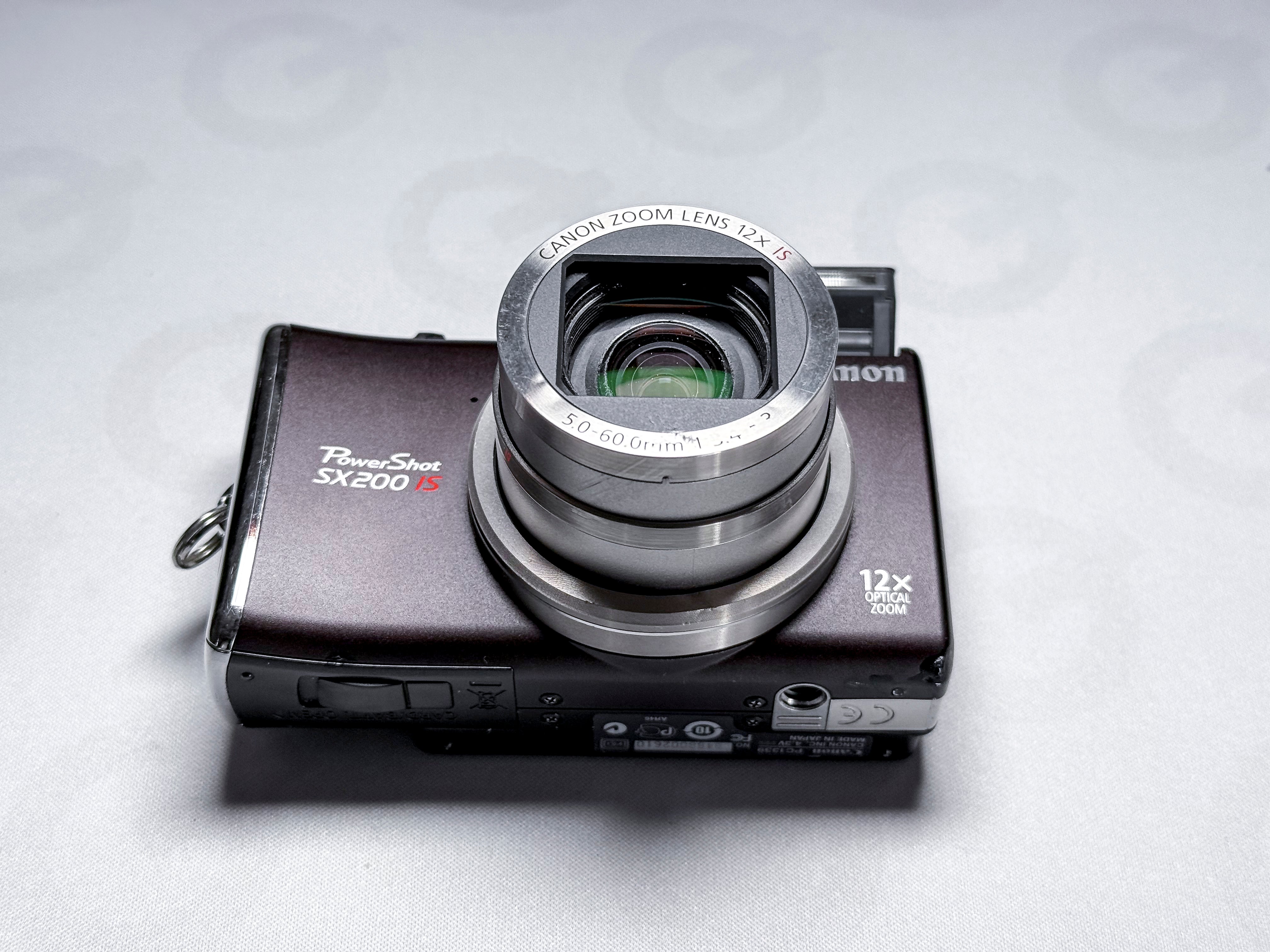 Canon Powershot SX200 IS Fotocamera compatta Zoom 12X - Garanzia, perfettamente funzionante