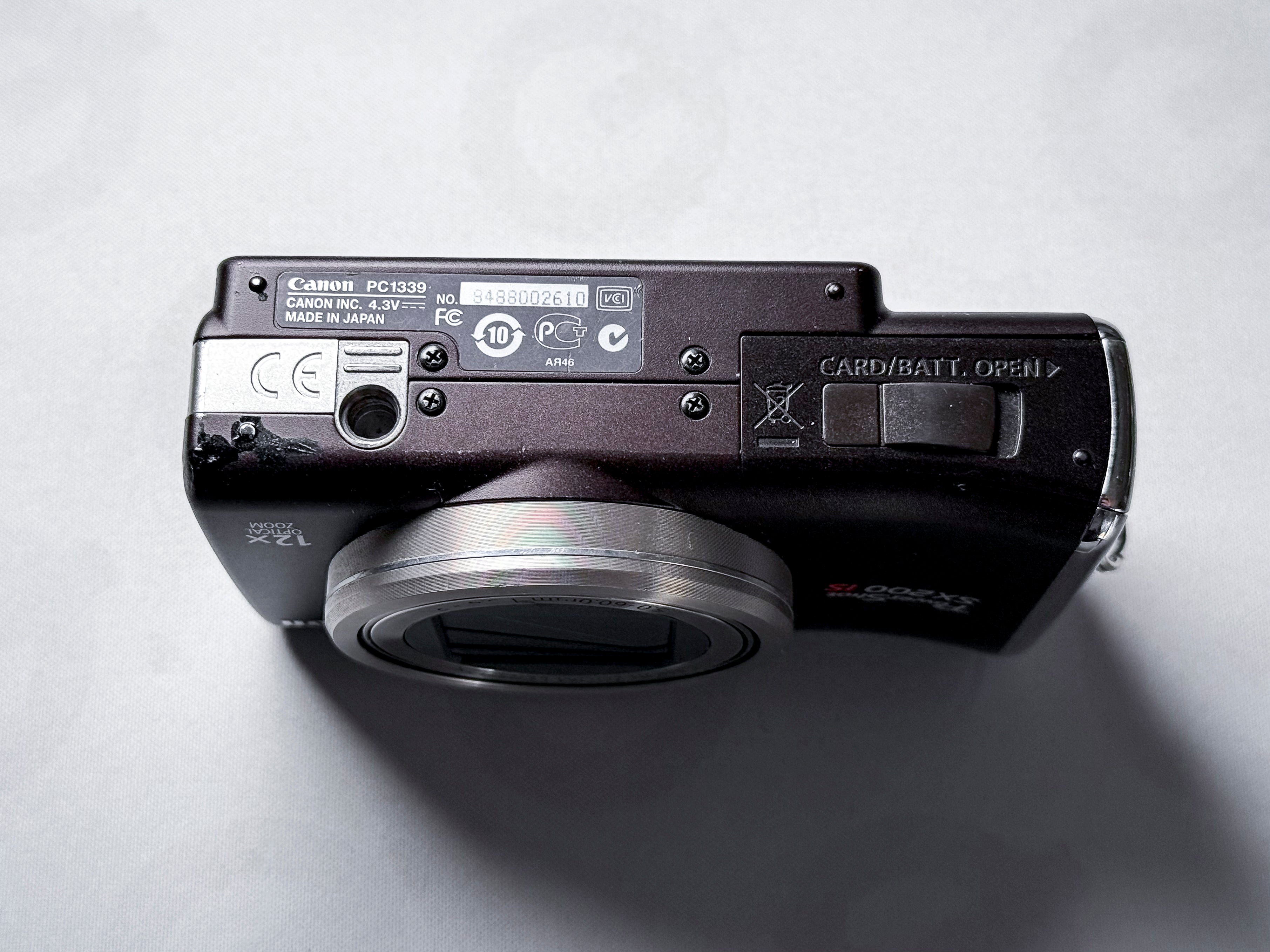 Canon Powershot SX200 IS Fotocamera compatta Zoom 12X - Garanzia, perfettamente funzionante