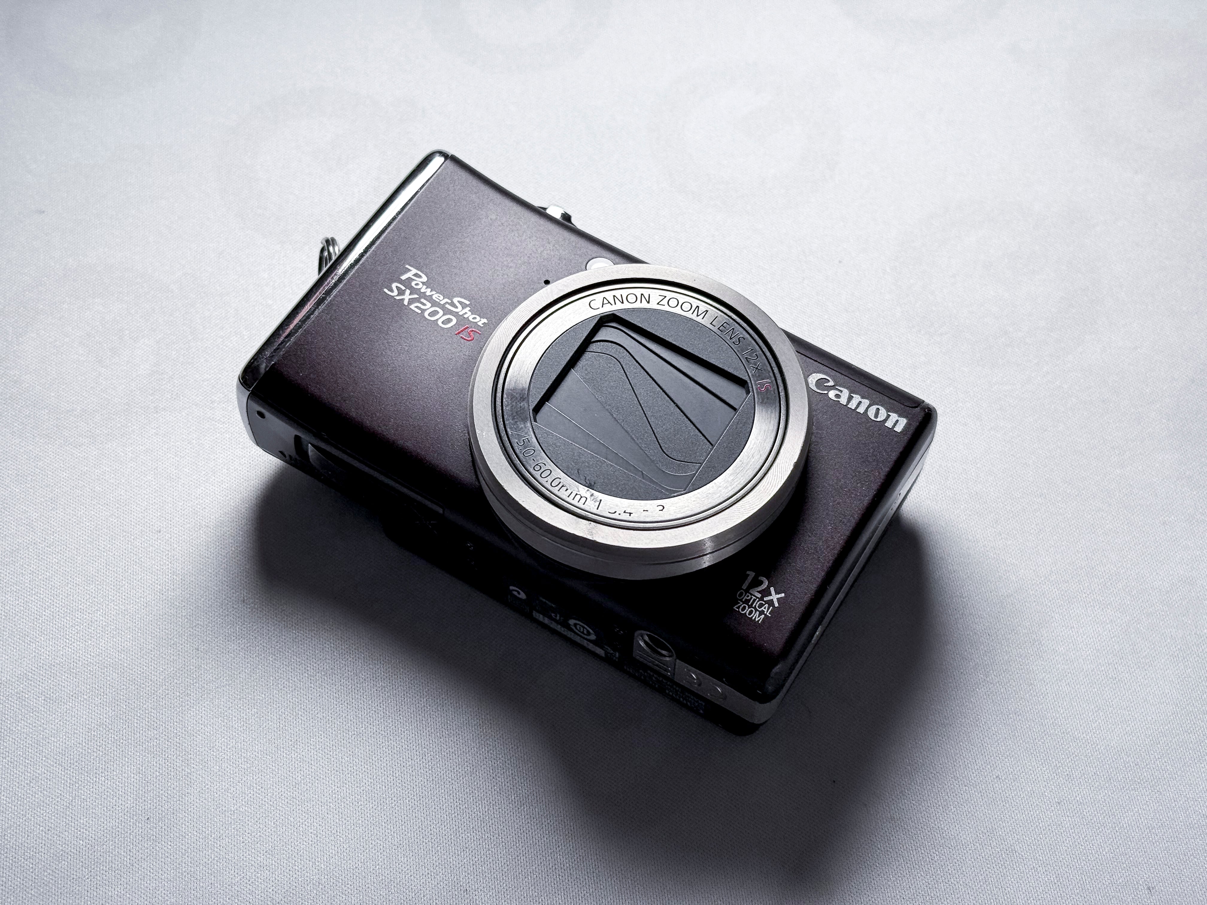 Canon Powershot SX200 IS Fotocamera compatta Zoom 12X - Garanzia, perfettamente funzionante
