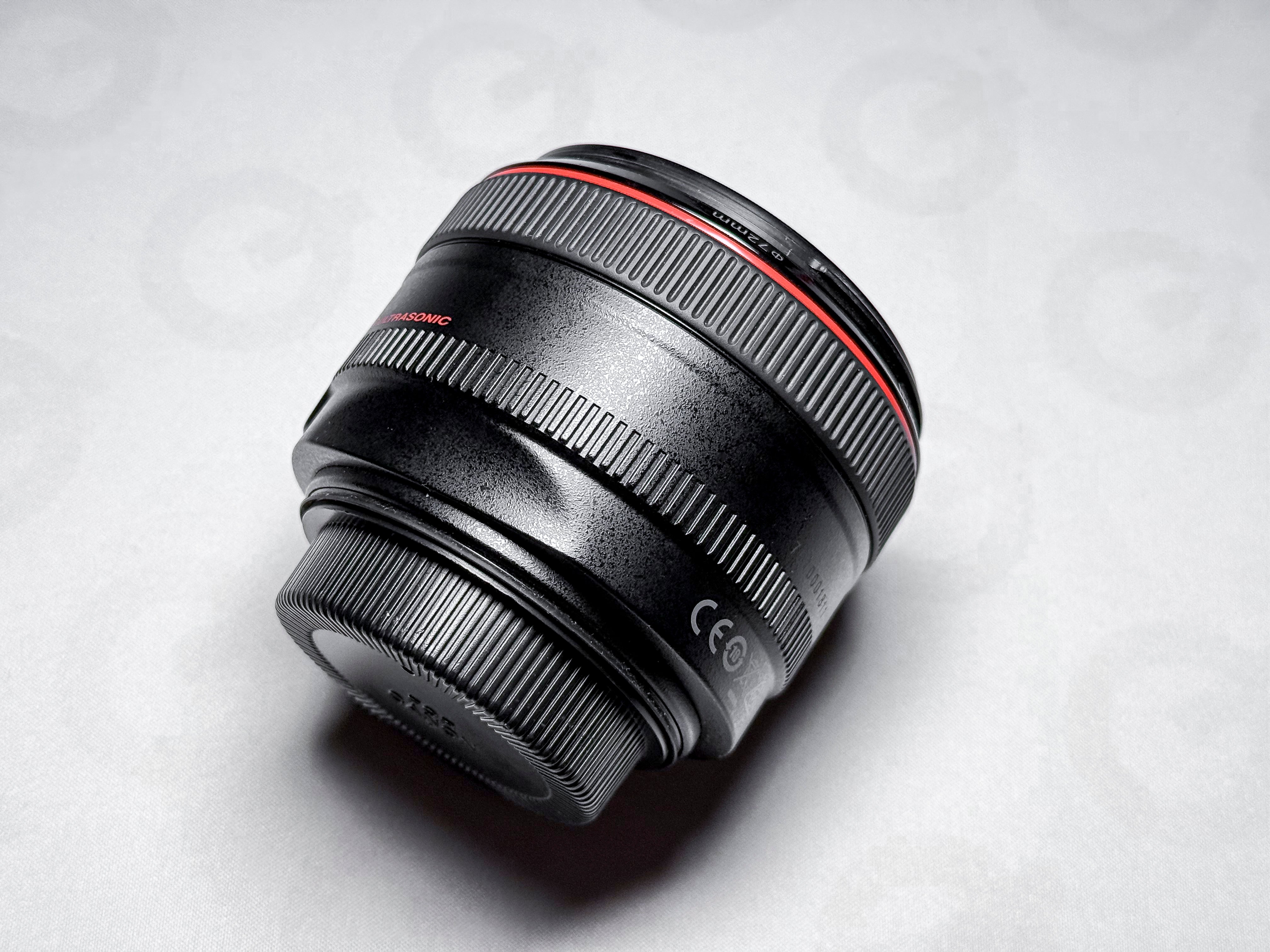 Canon EF 50mm f/1.2 USM L - Garanzia di 1 anno, ottimo con custodia e paraluce