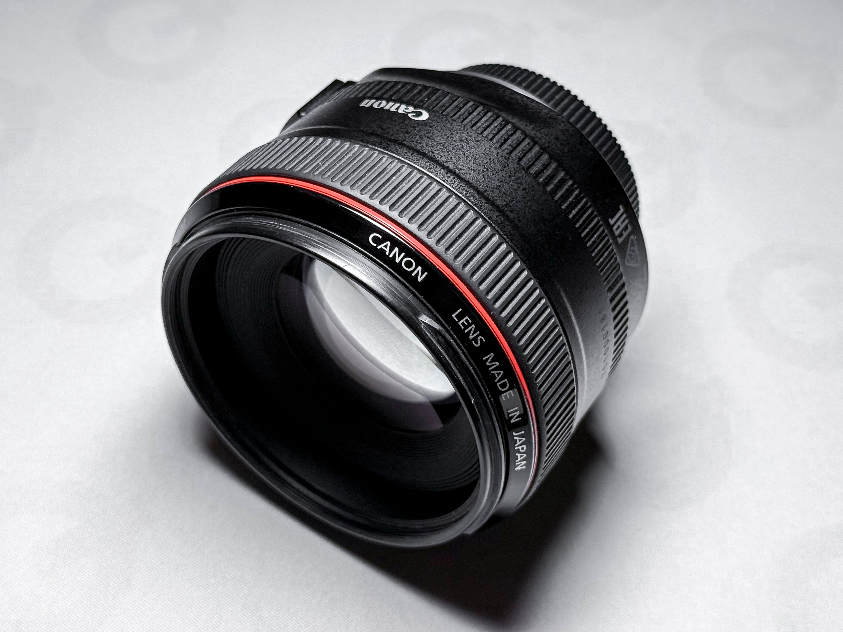 Canon EF 50mm f/1.2 USM L - Garanzia di 1 anno, ottimo con custodia e paraluce