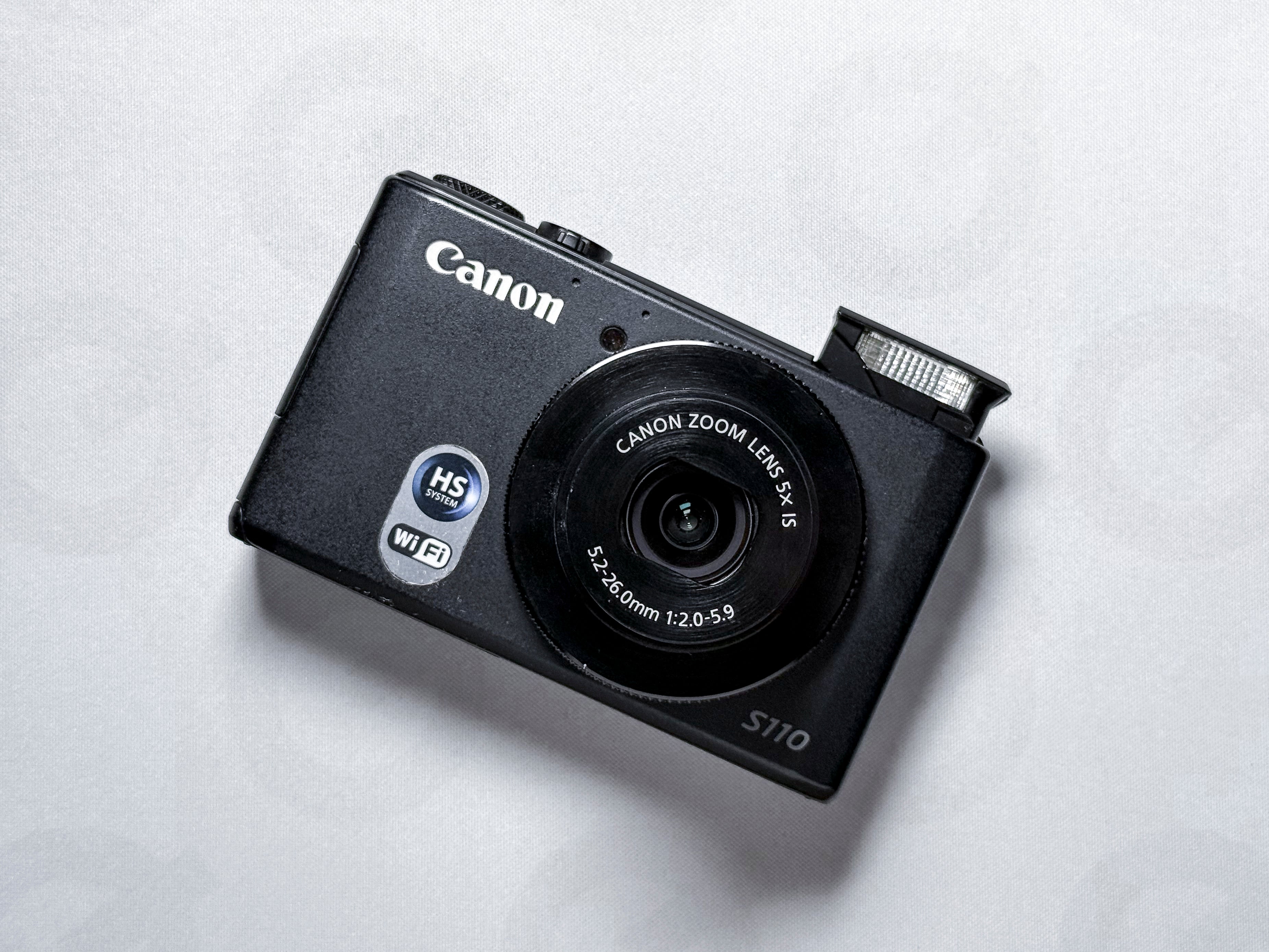 Canon Powershot S110 5x Zoom Compact Camera - 1 Year Warranty, Perfectly working
