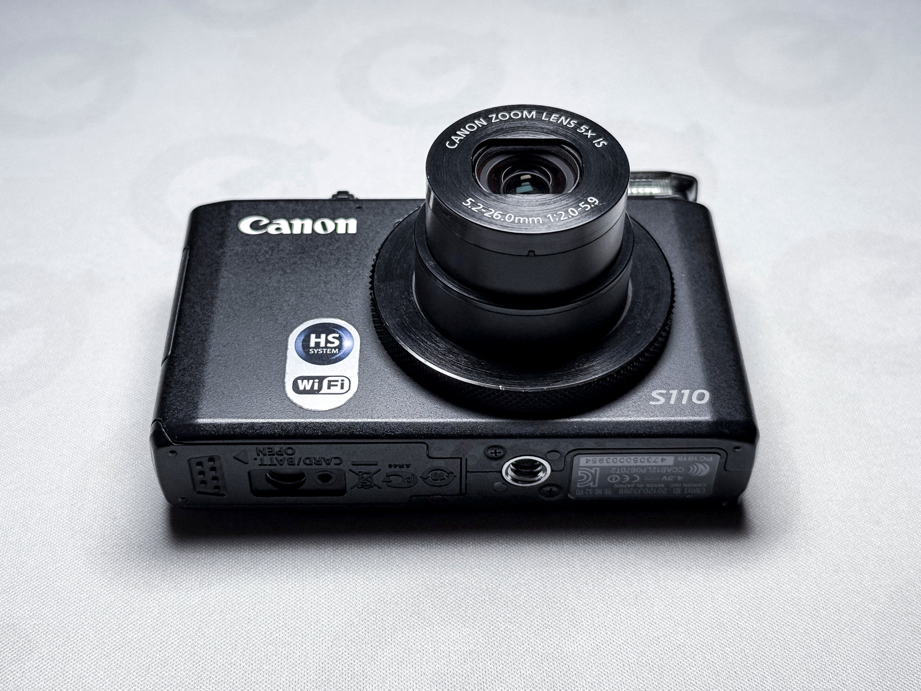 Canon Powershot S110 5x Zoom Compact Camera - 1 Year Warranty, Perfectly working