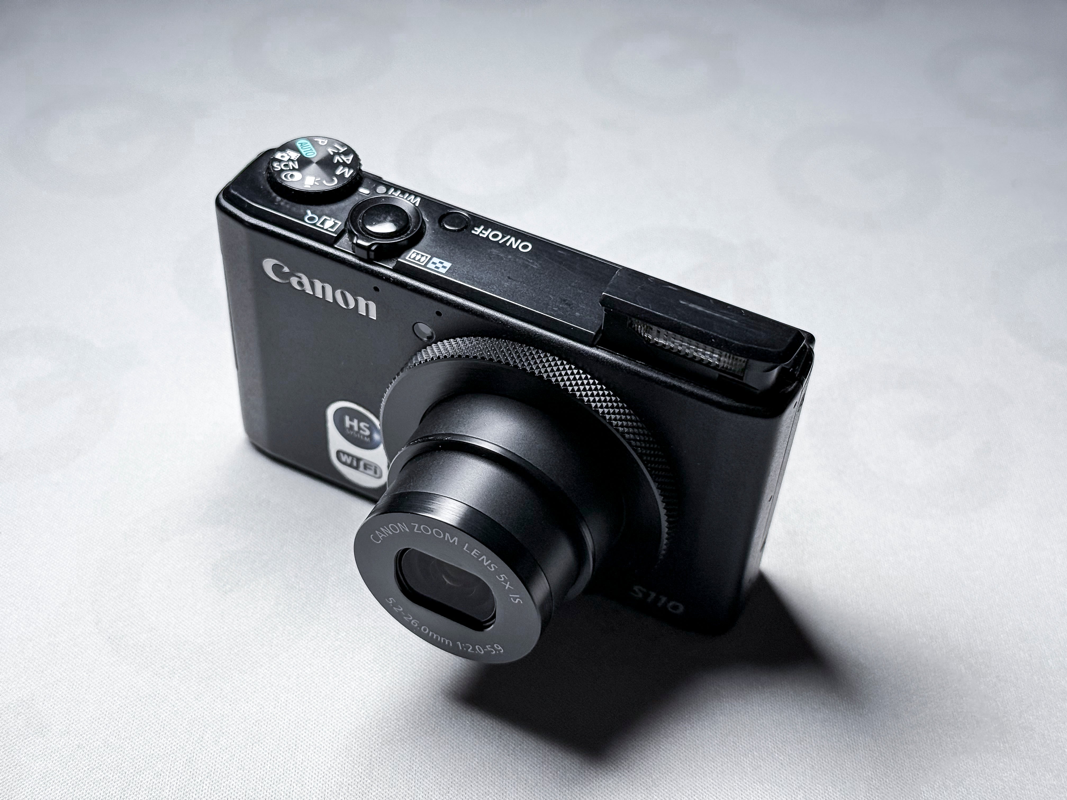Canon Powershot S110 5x Zoom Compact Camera - 1 Year Warranty, Perfectly working