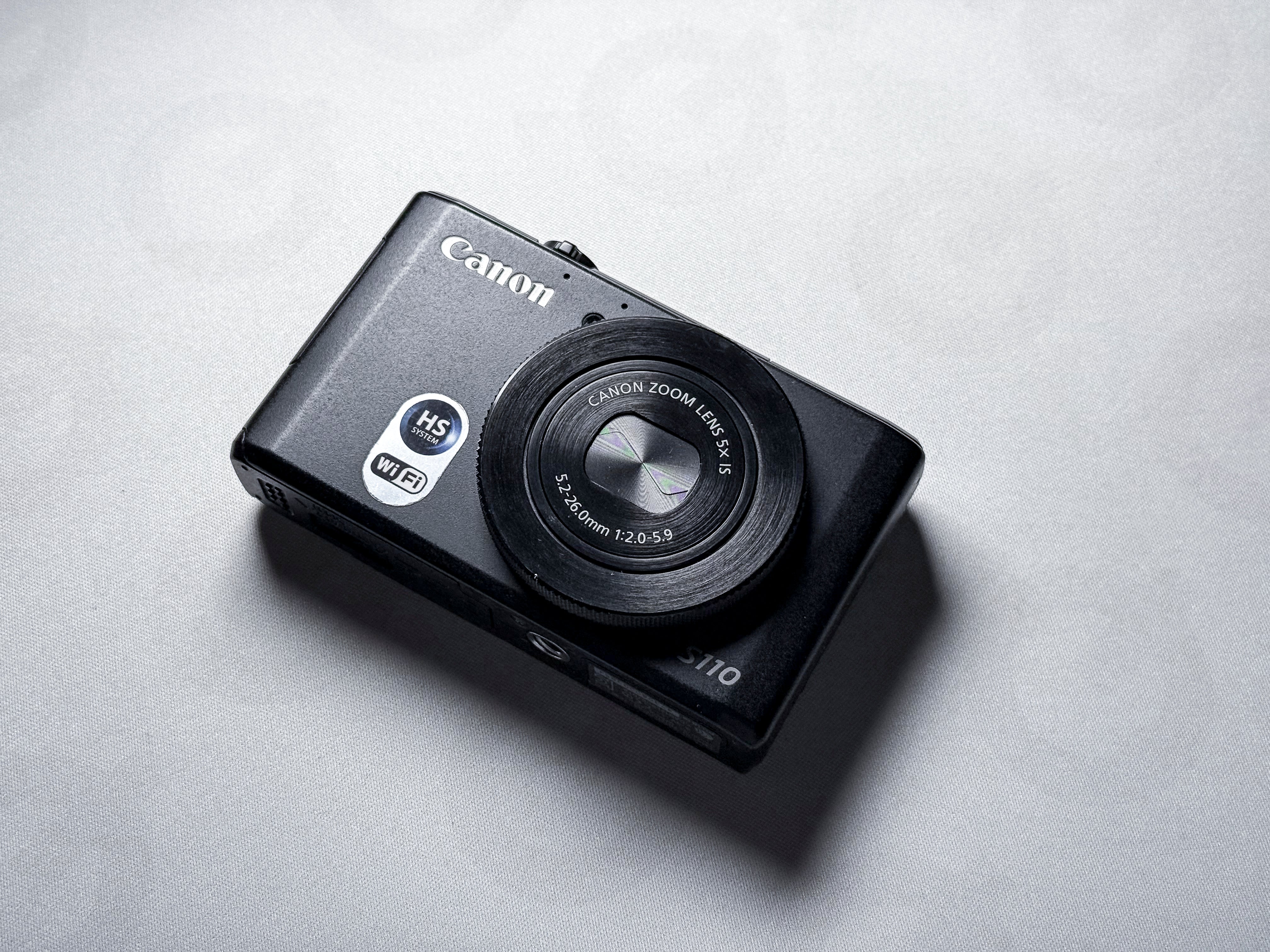 Canon Powershot S110 5x Zoom Compact Camera - 1 Year Warranty, Perfectly working