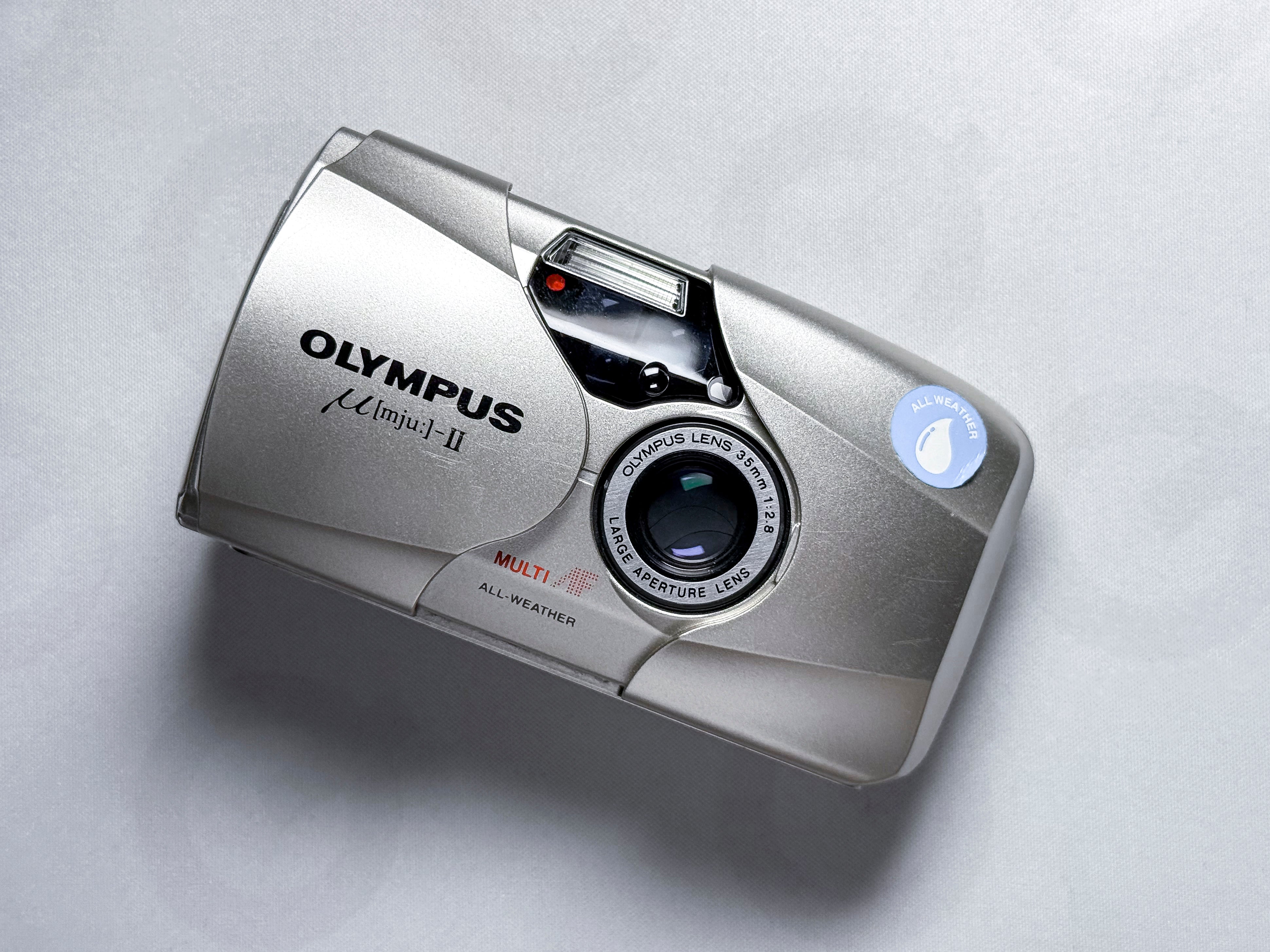 Olympus Mju ii 2 35mm Film Camera - Near Mint, Tested and Perfectly Working
