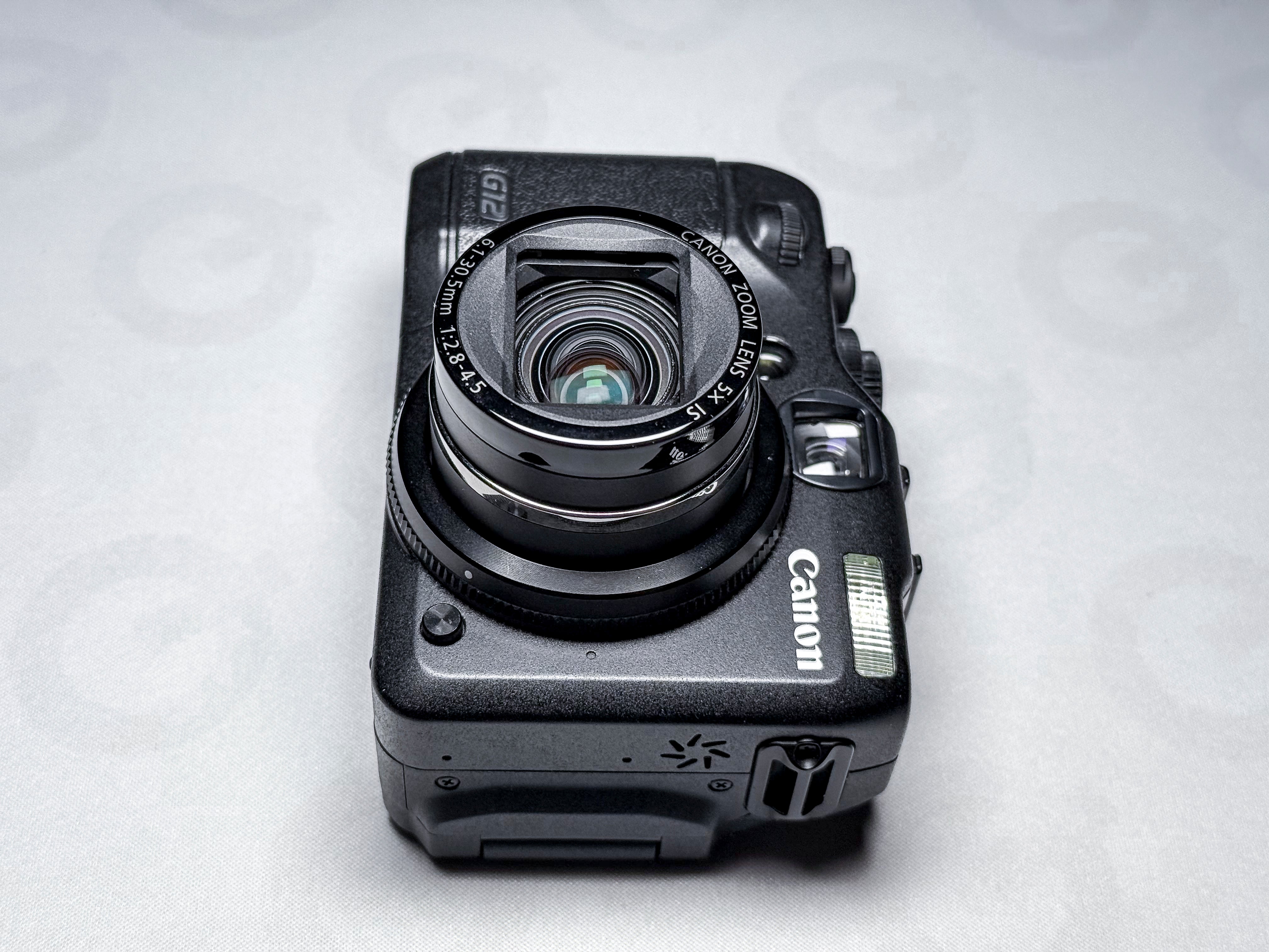 Canon Powershot G12 CCD Compact Camera - 1 Year Warranty, Mint with Case