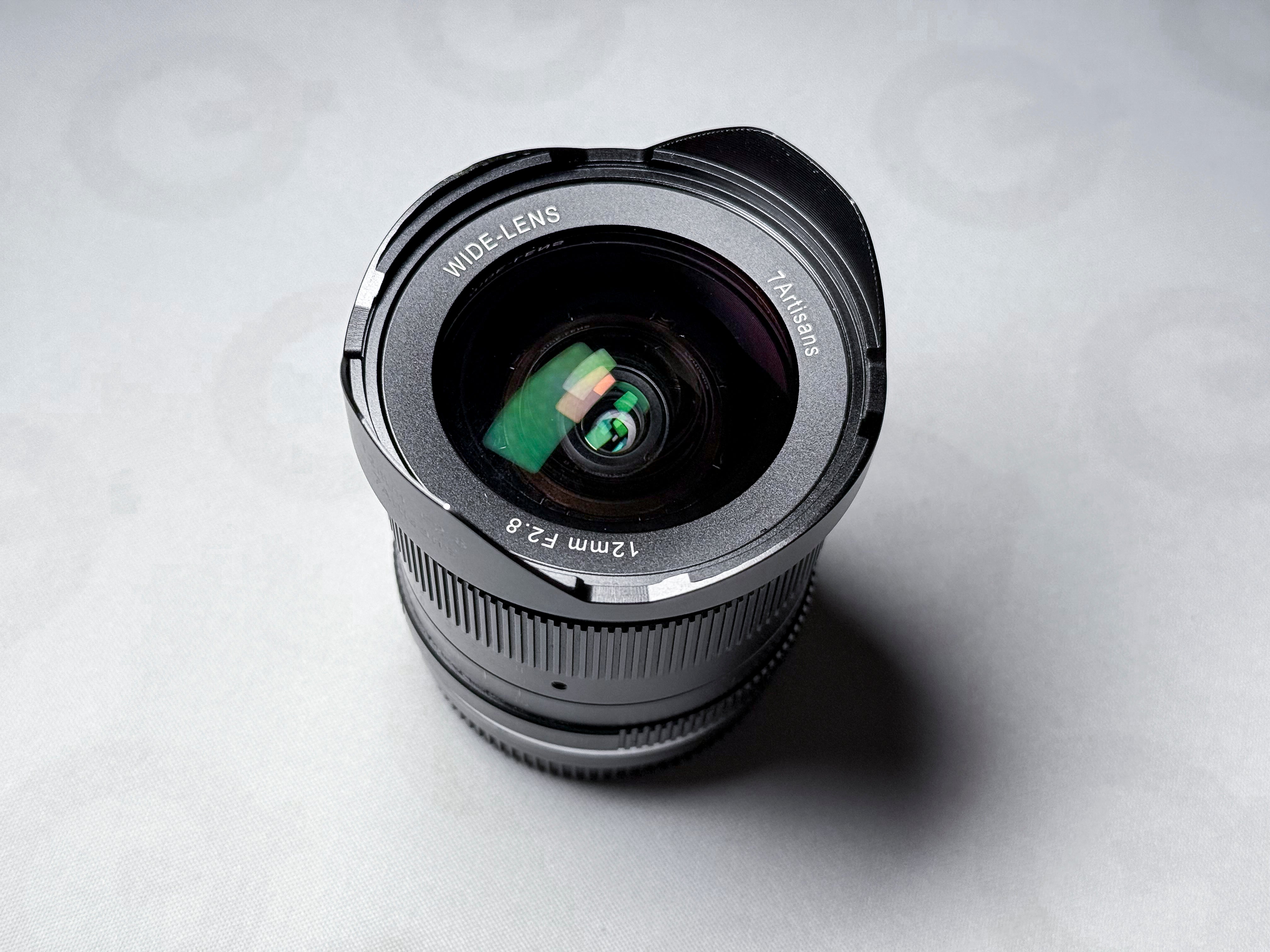7artisans 12mm f/2.8 Wide Fujfilm X-Mount - 1 Year Warranty, Excellent, Fuji