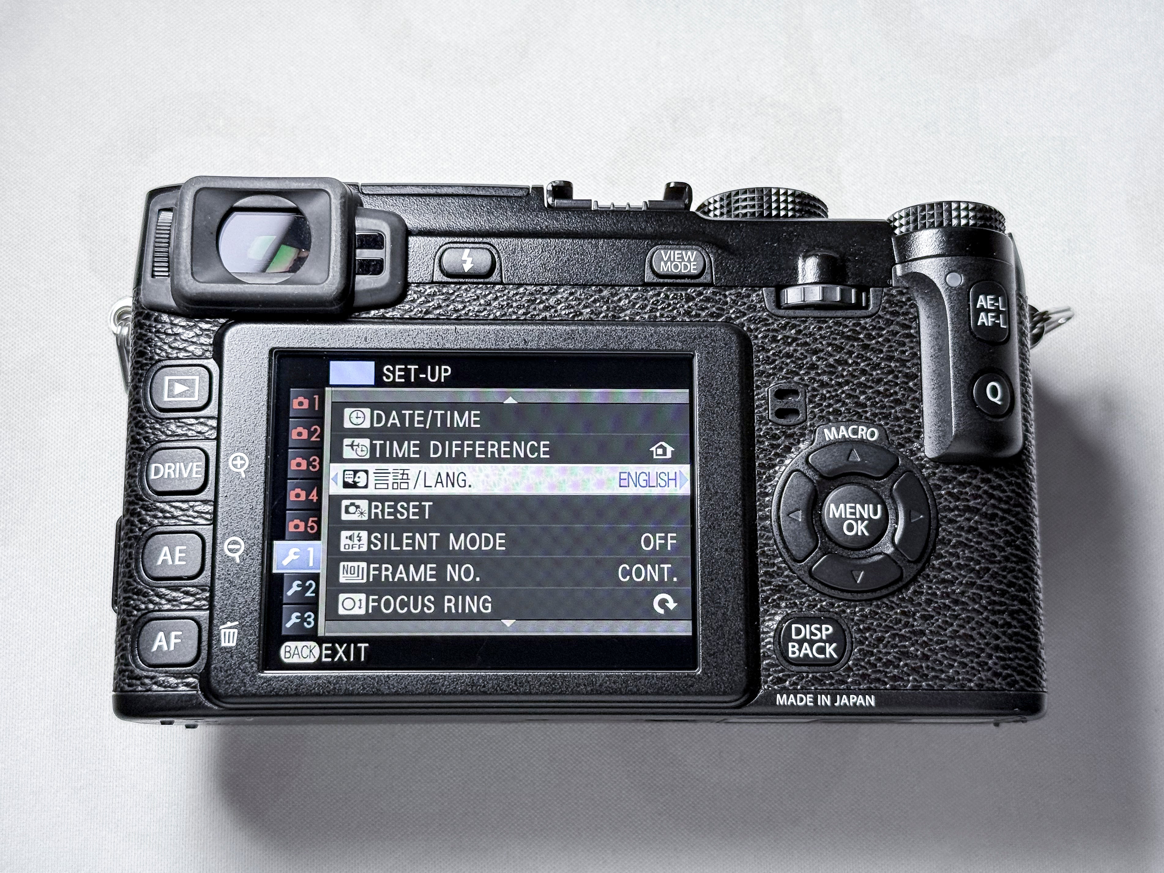 Corpo macchina fotografica mirrorless Fujifilm X-E1 - Garanzia di 1 anno, eccellente Fuji XE
