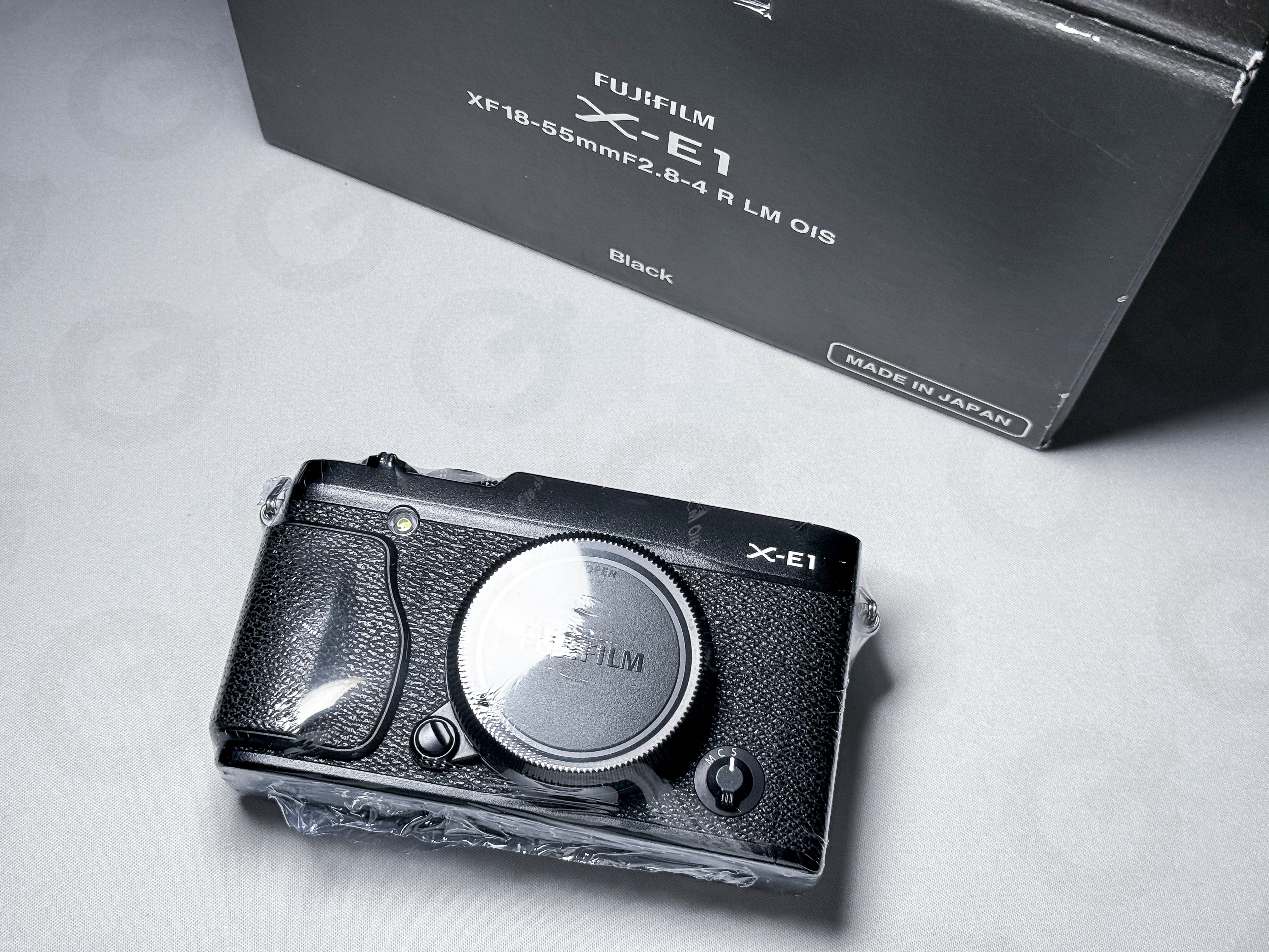 Corpo macchina fotografica mirrorless Fujifilm X-E1 - Garanzia di 1 anno, eccellente Fuji XE