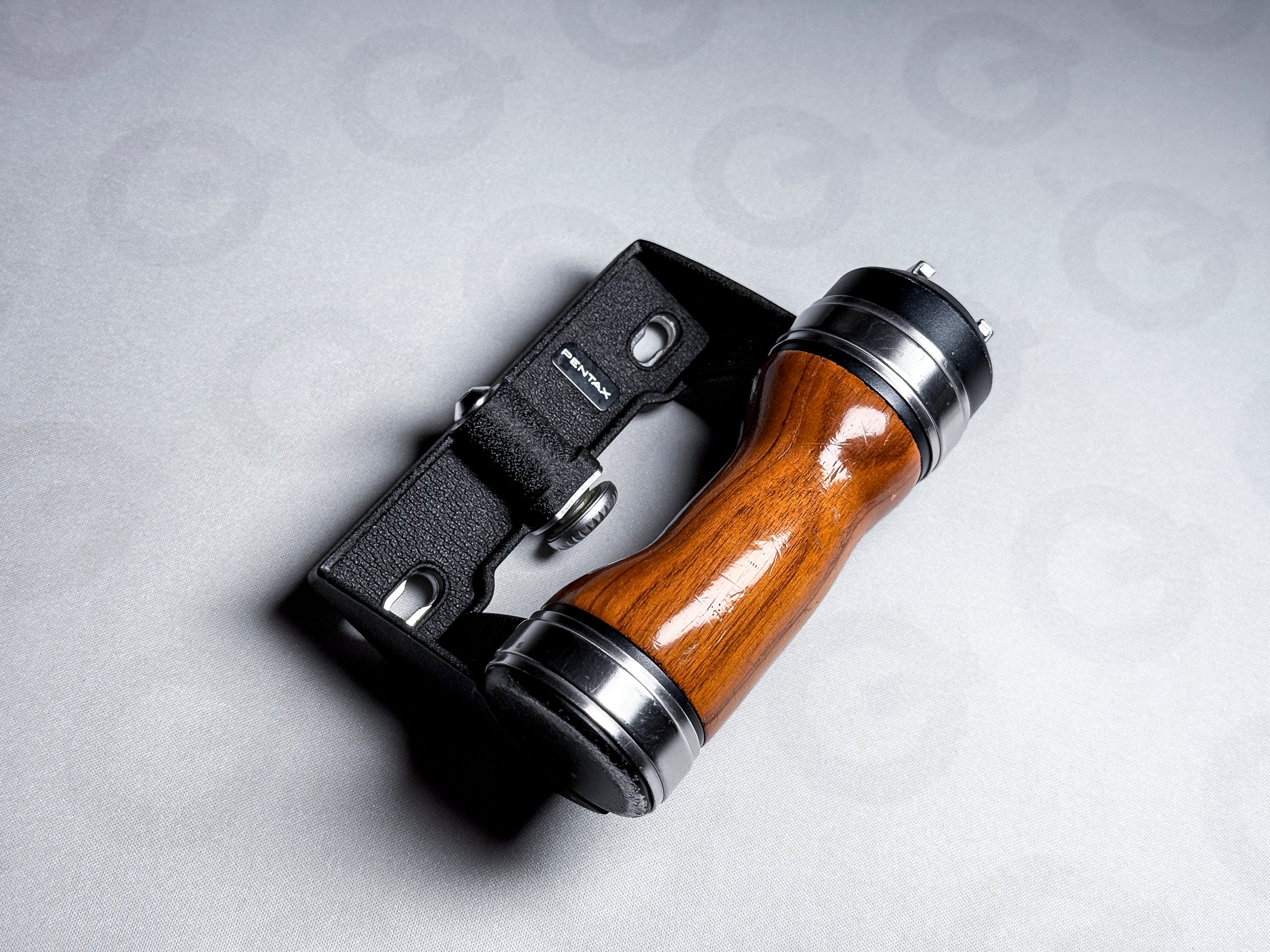 Pentax 67 6x7 Original Handle Wood Grip Accessory - Good Condition