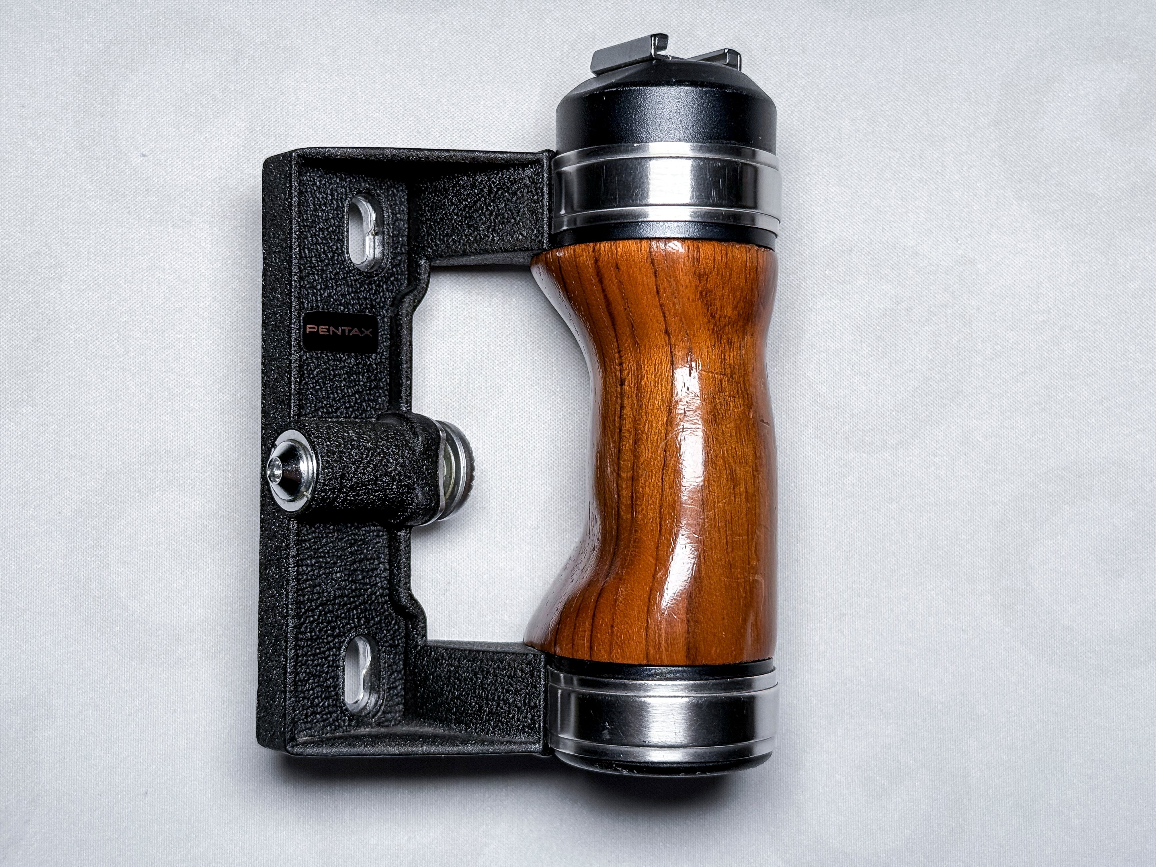 Pentax 67 6x7 Original Handle Wood Grip Accessory - Good Condition
